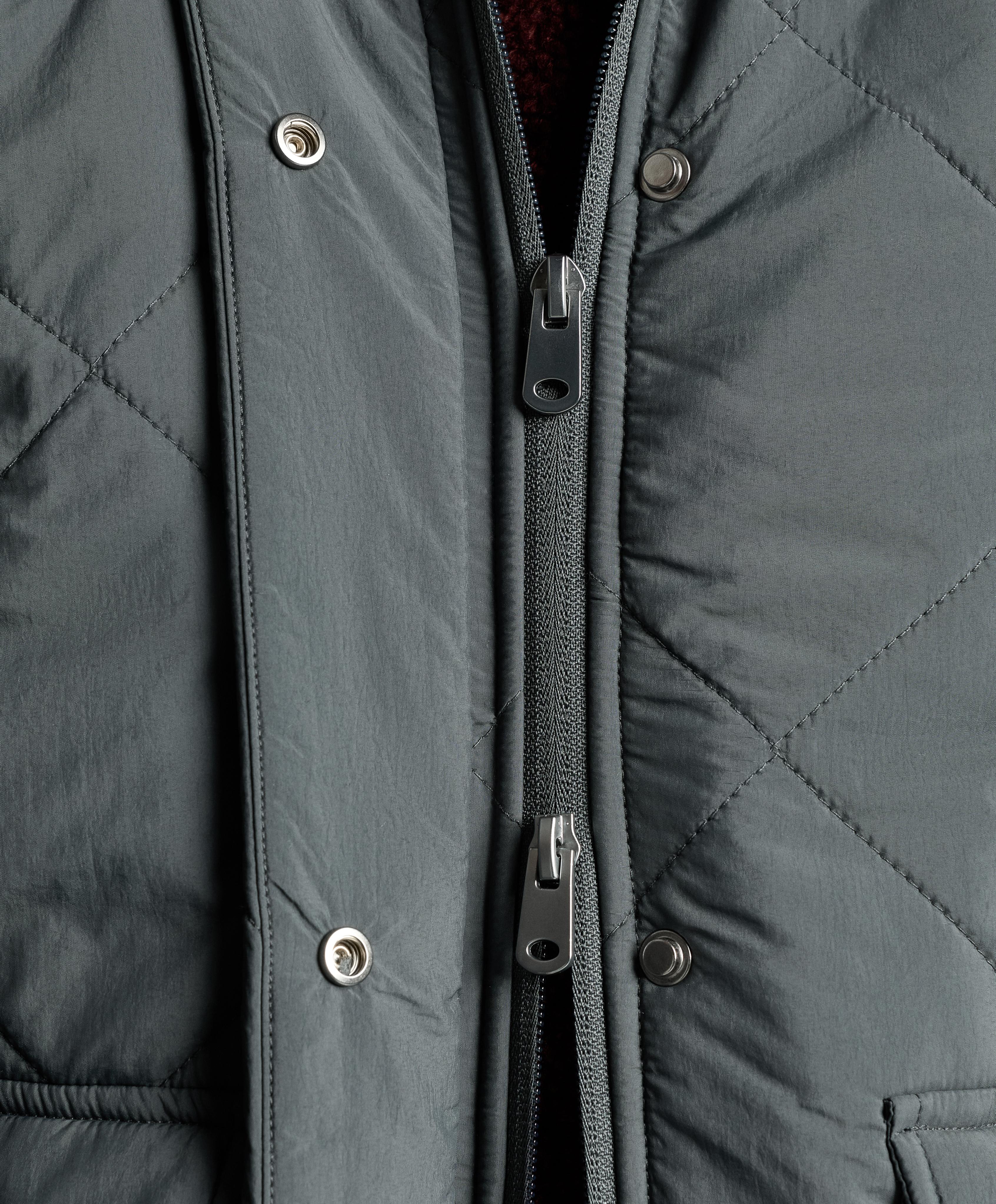 FELLEX® AEROGEL water-repellent padded jacket — ANTHRACITE GREY