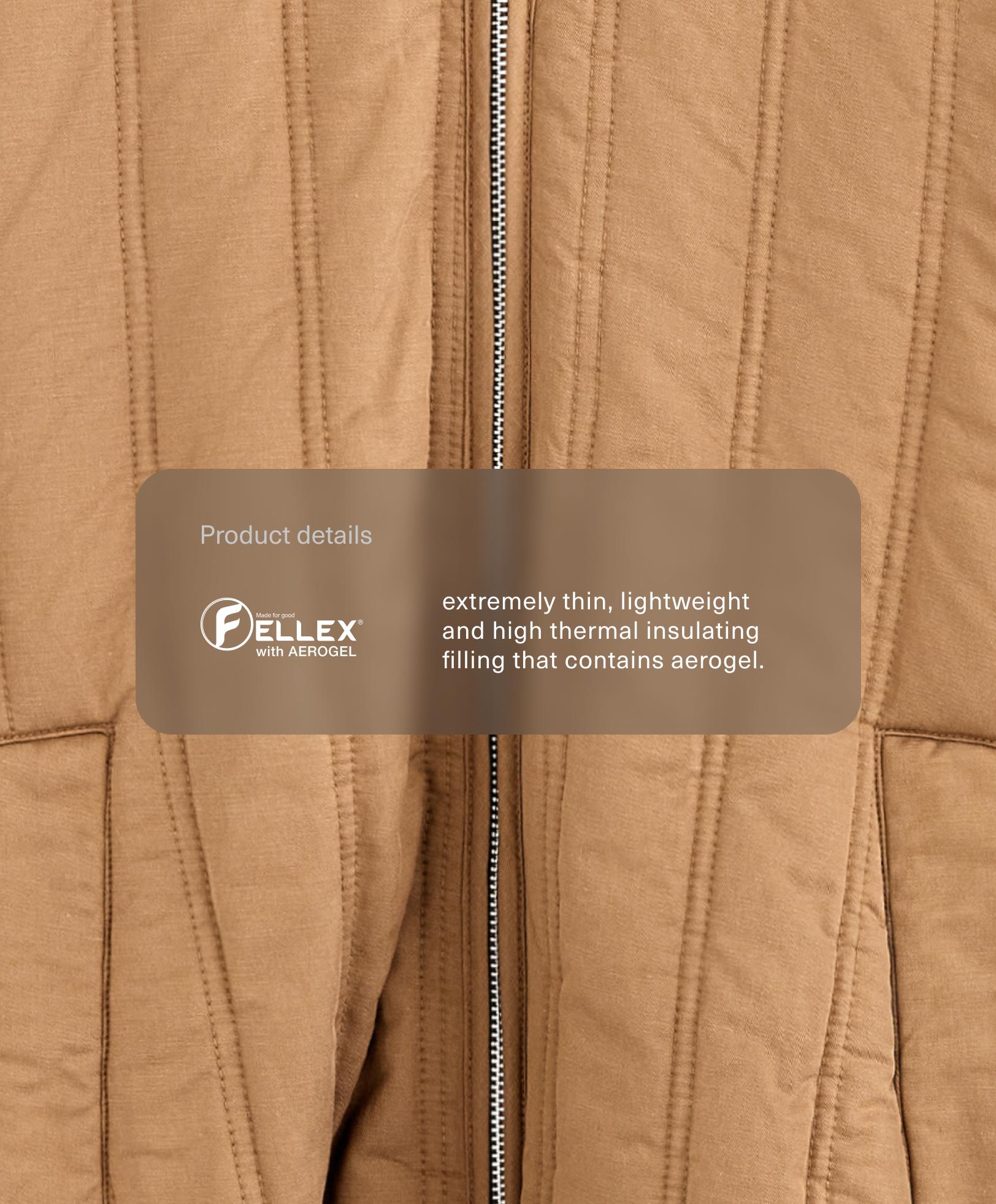 Steppjacke mit FELLEX® AEROGEL Steppjacke mit FELLEX® AEROGEL
