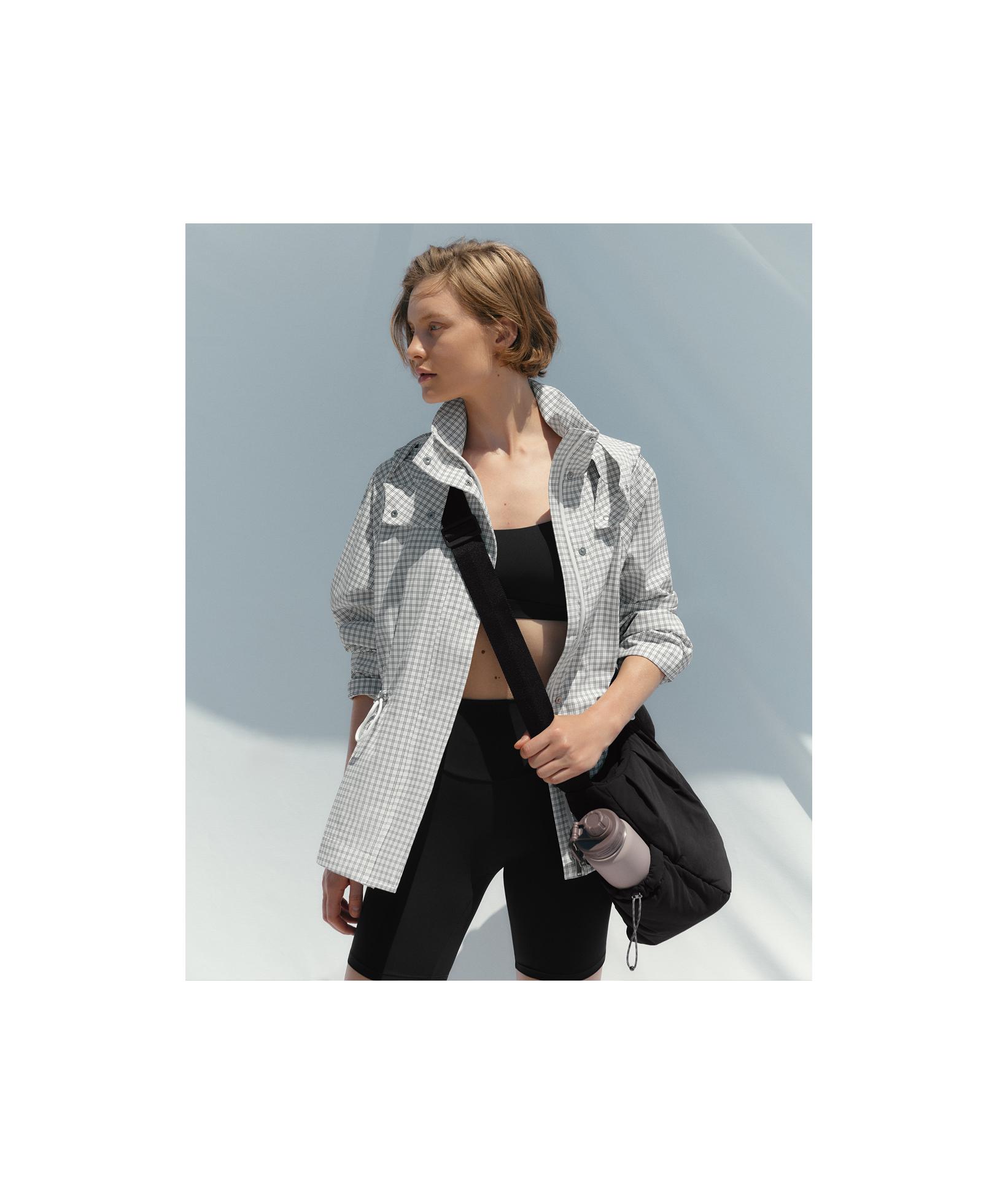 Shopper bag with side pockets — BLACK