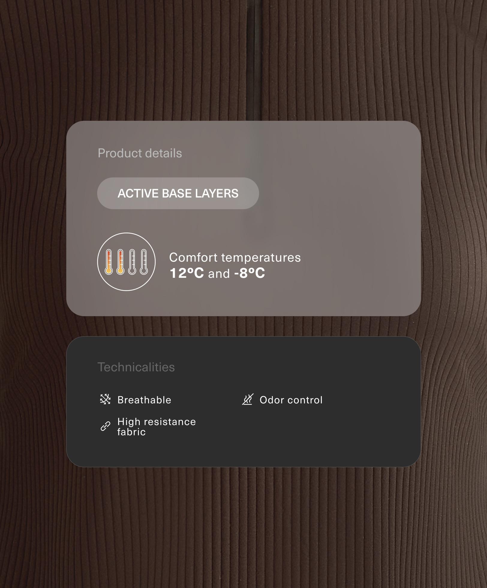 T-shirt thermique base layer rib T-shirt thermique base layer rib