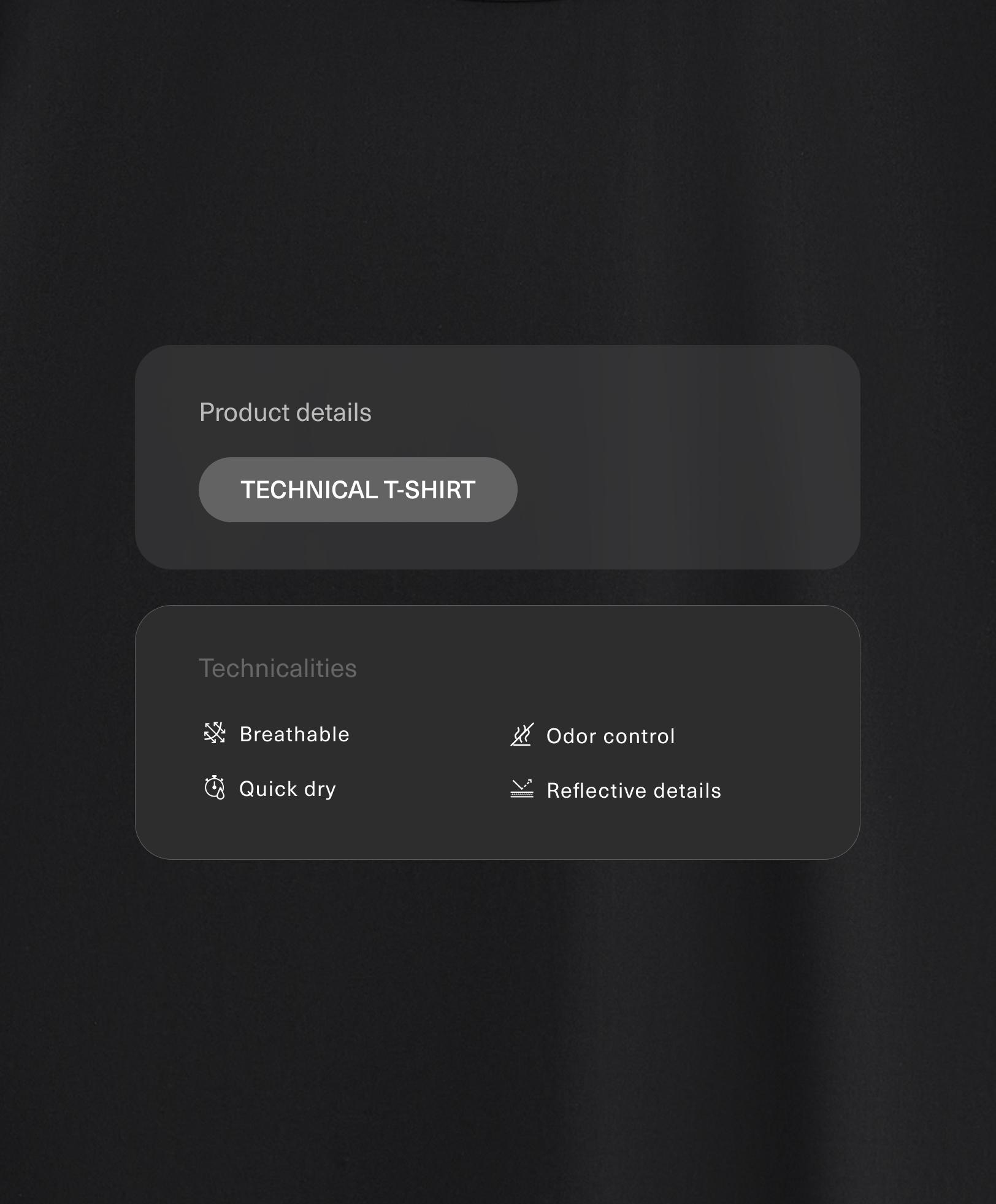 Футболка з корот. рукавами з тех. тканини Футболка з корот. рукавами з тех. тканини