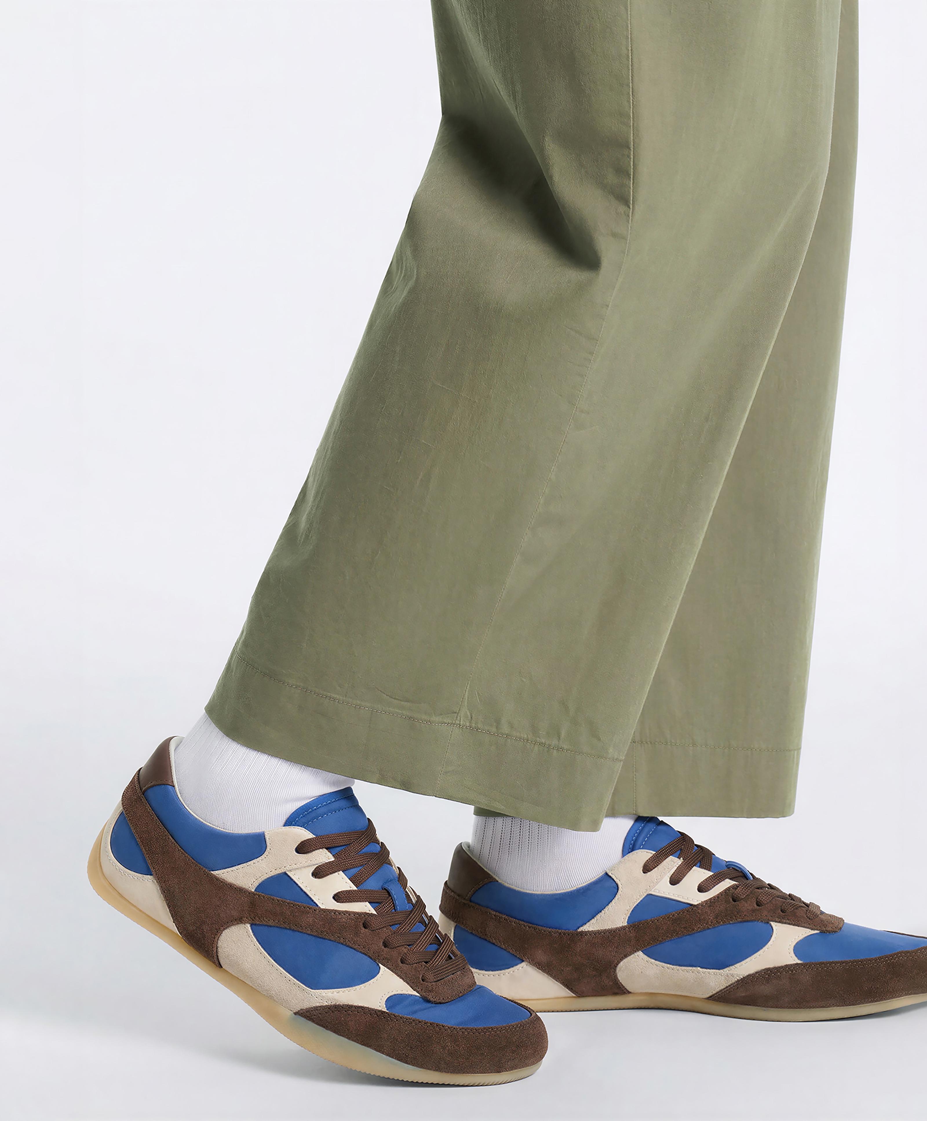 Retro-style trainers — BLUE