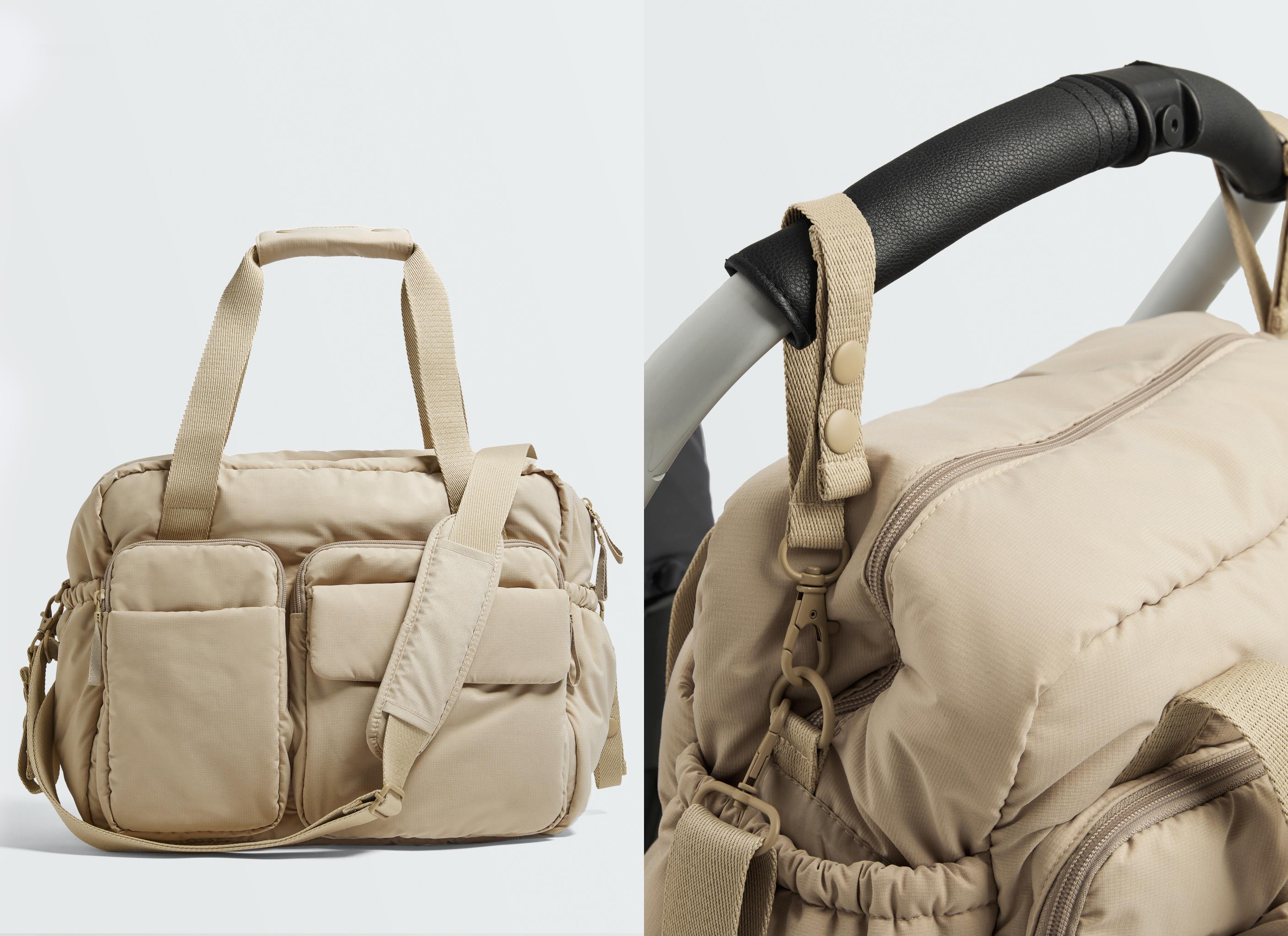 Maxi maternity bag — SAND