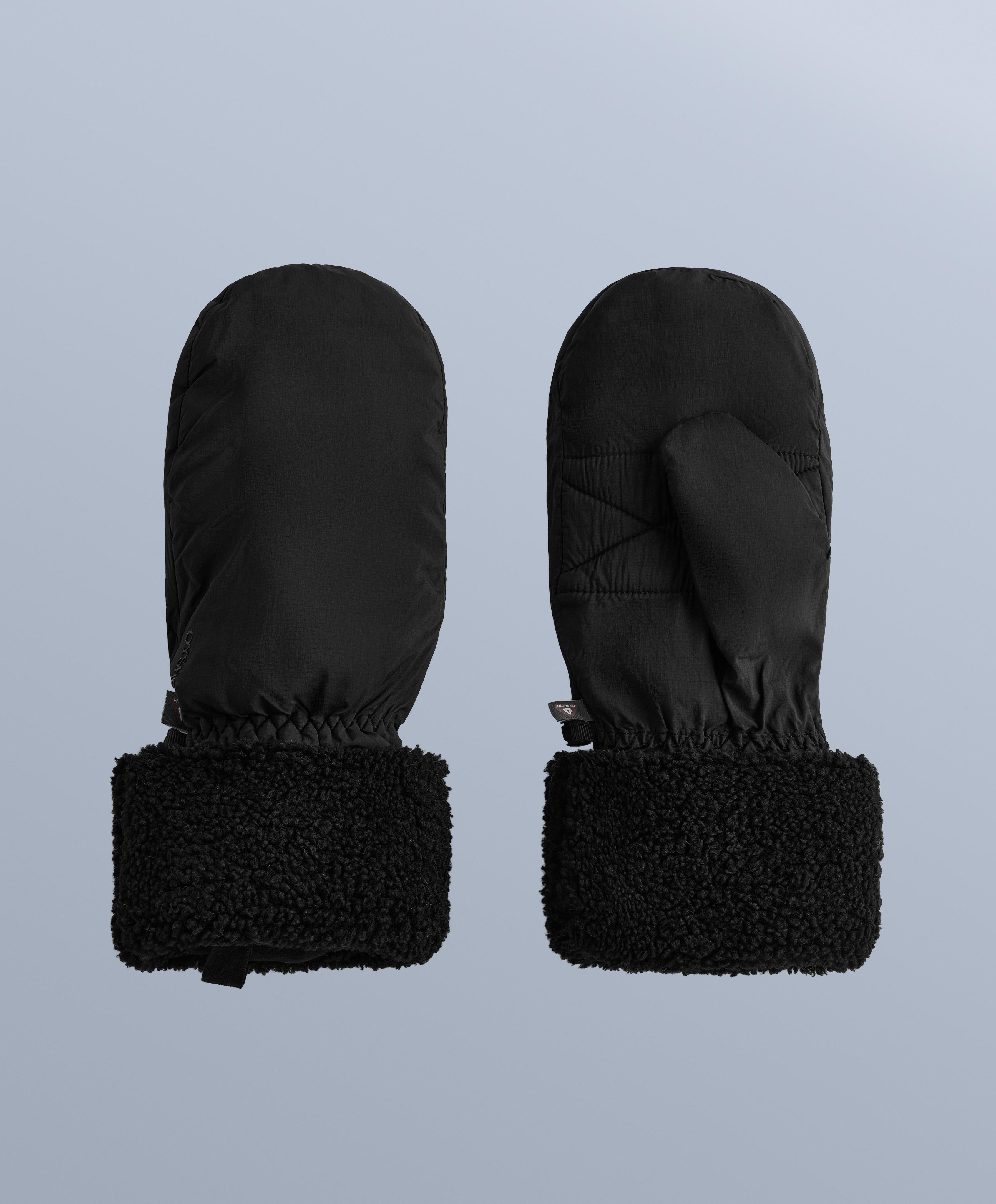 ถุงมือไร้นิ้วบุนวมแต่งฟลีซ ถุงมือไร้นิ้วบุนวมแต่งฟลีซ