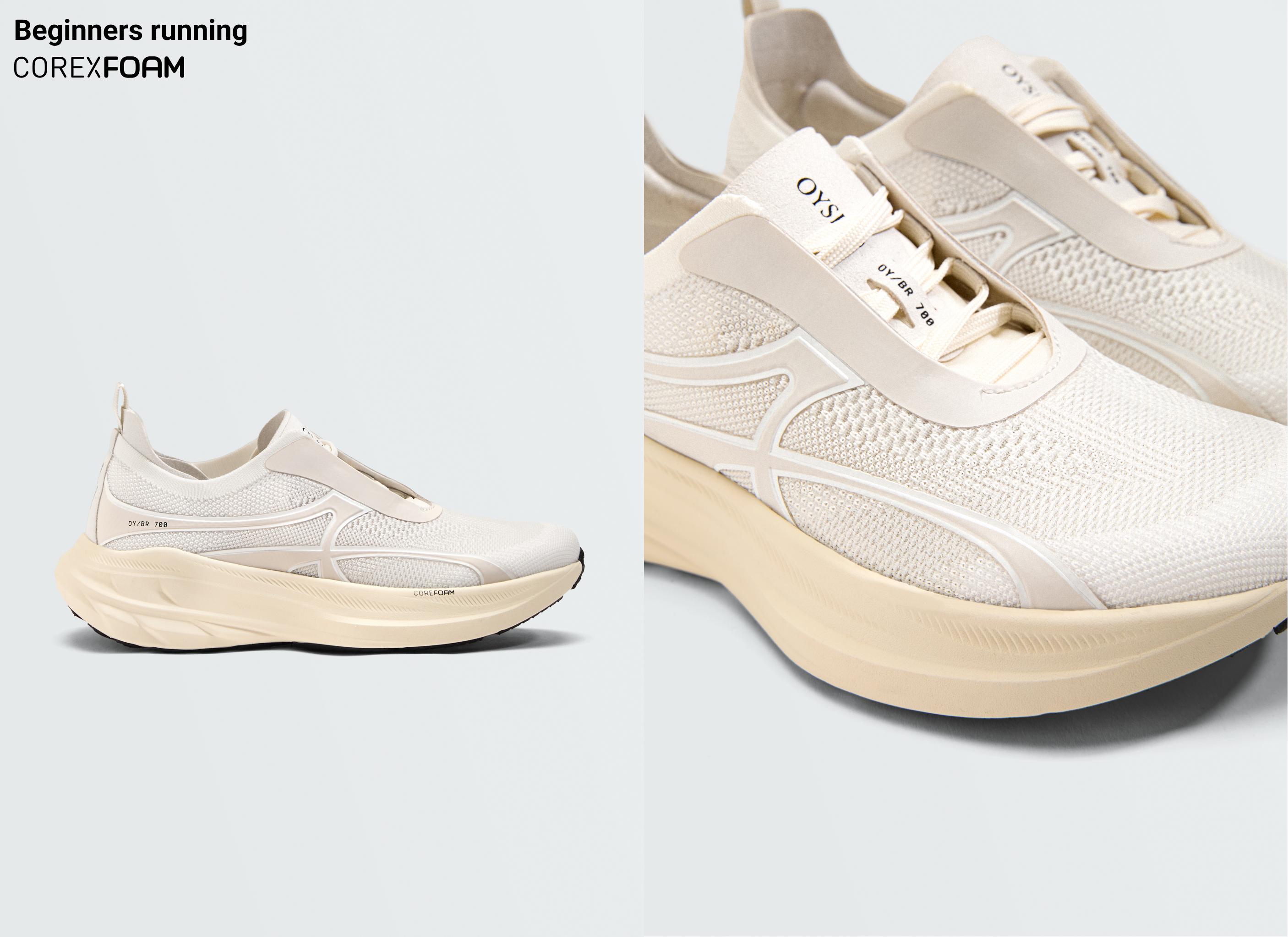 Running trainers OY/BR 700 — WHITE