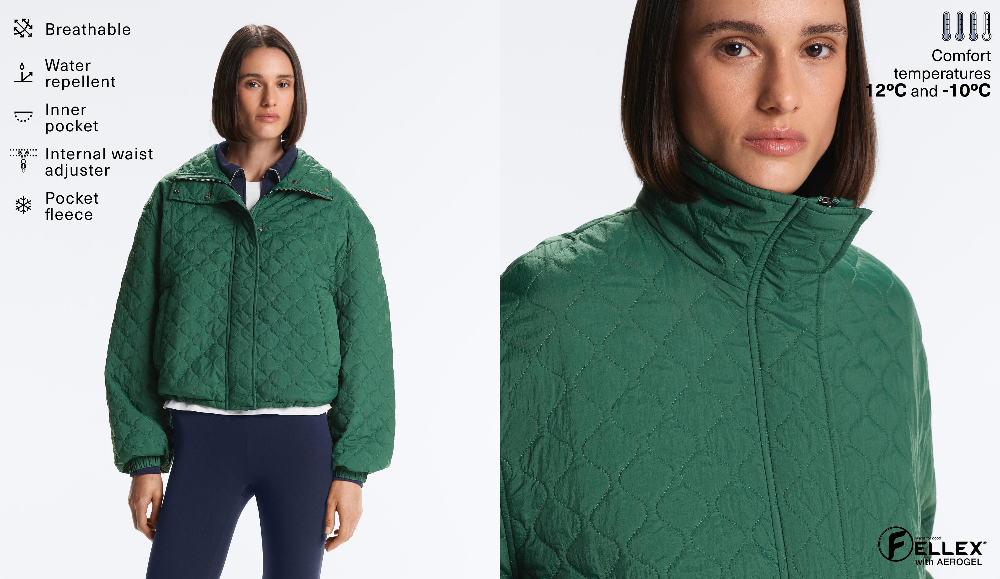 Short FELLEX® AEROGEL padded jacket Short FELLEX® AEROGEL padded jacket