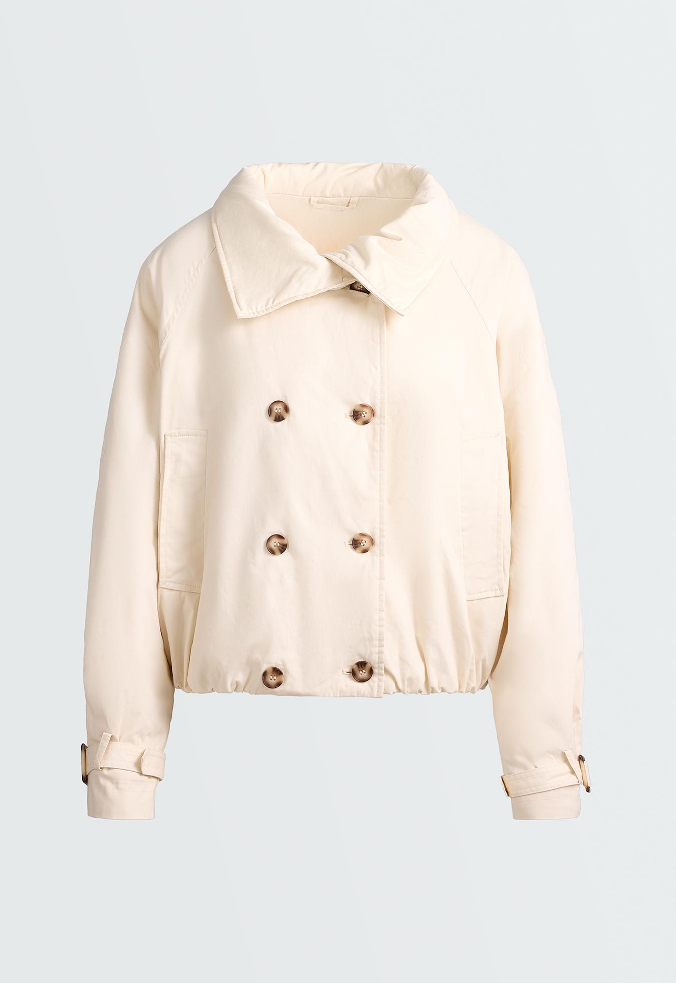 FELLEX® AEROGEL balloon padded short jacket — ECRU