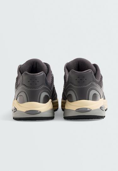 Multi-panel freetime trainers — DARK GREY 5
