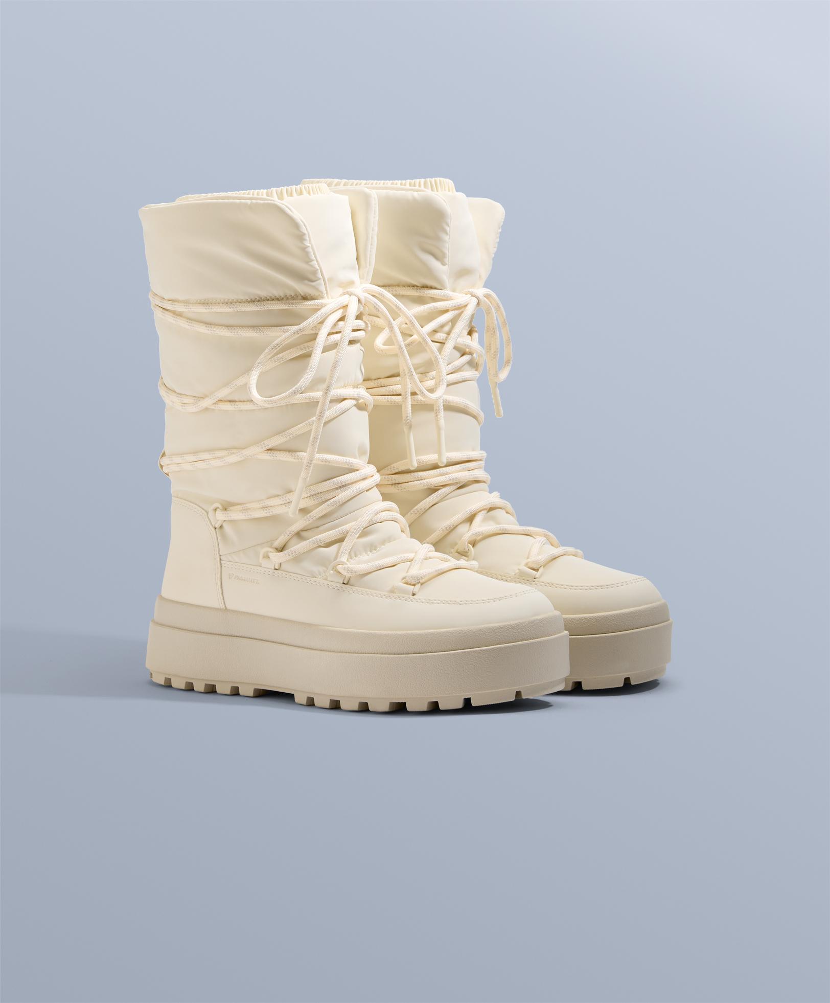 Nylonová šněrovací bota après-ski