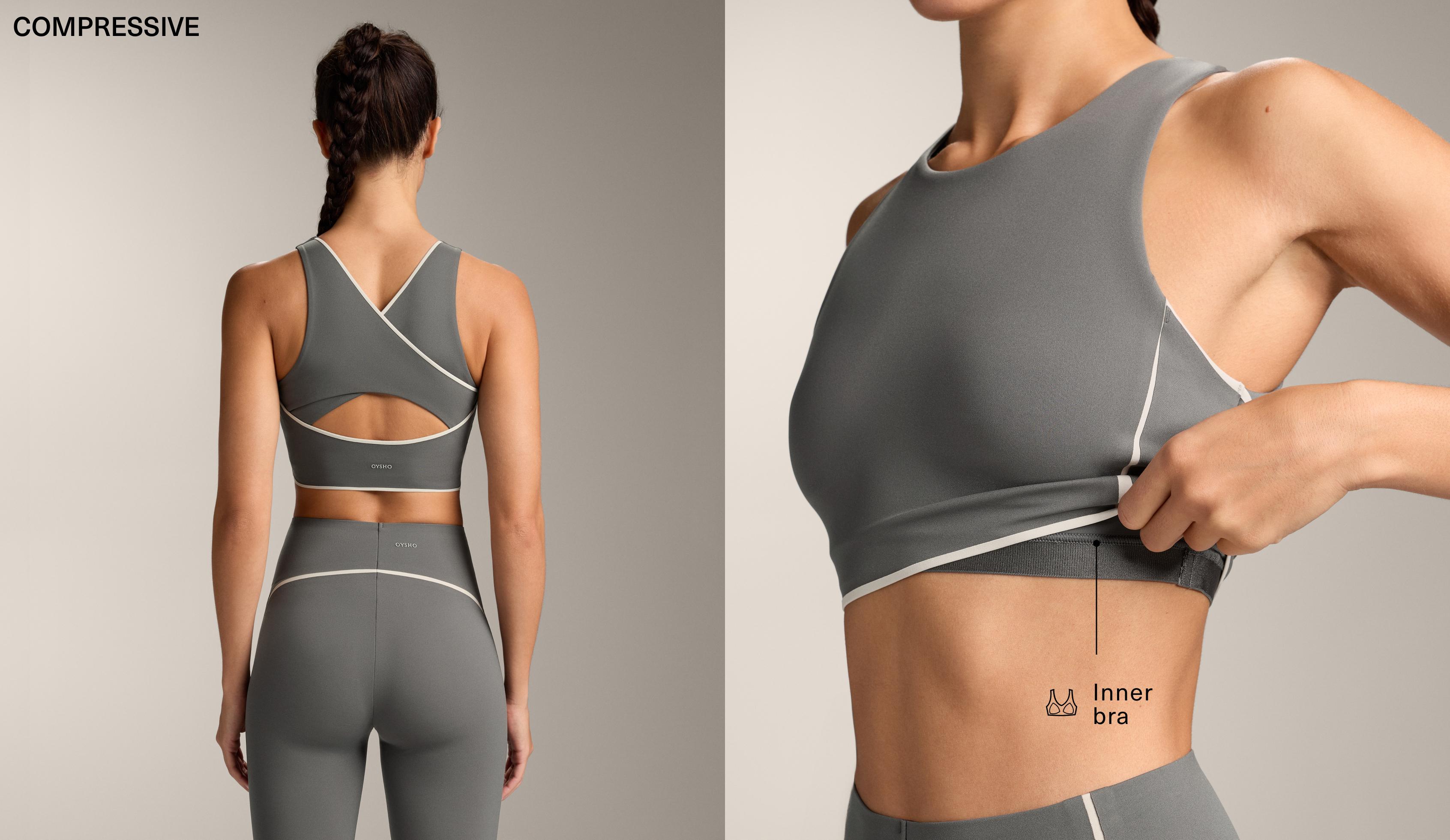 טופ טנק Compressive רטרו טופ טנק Compressive רטרו