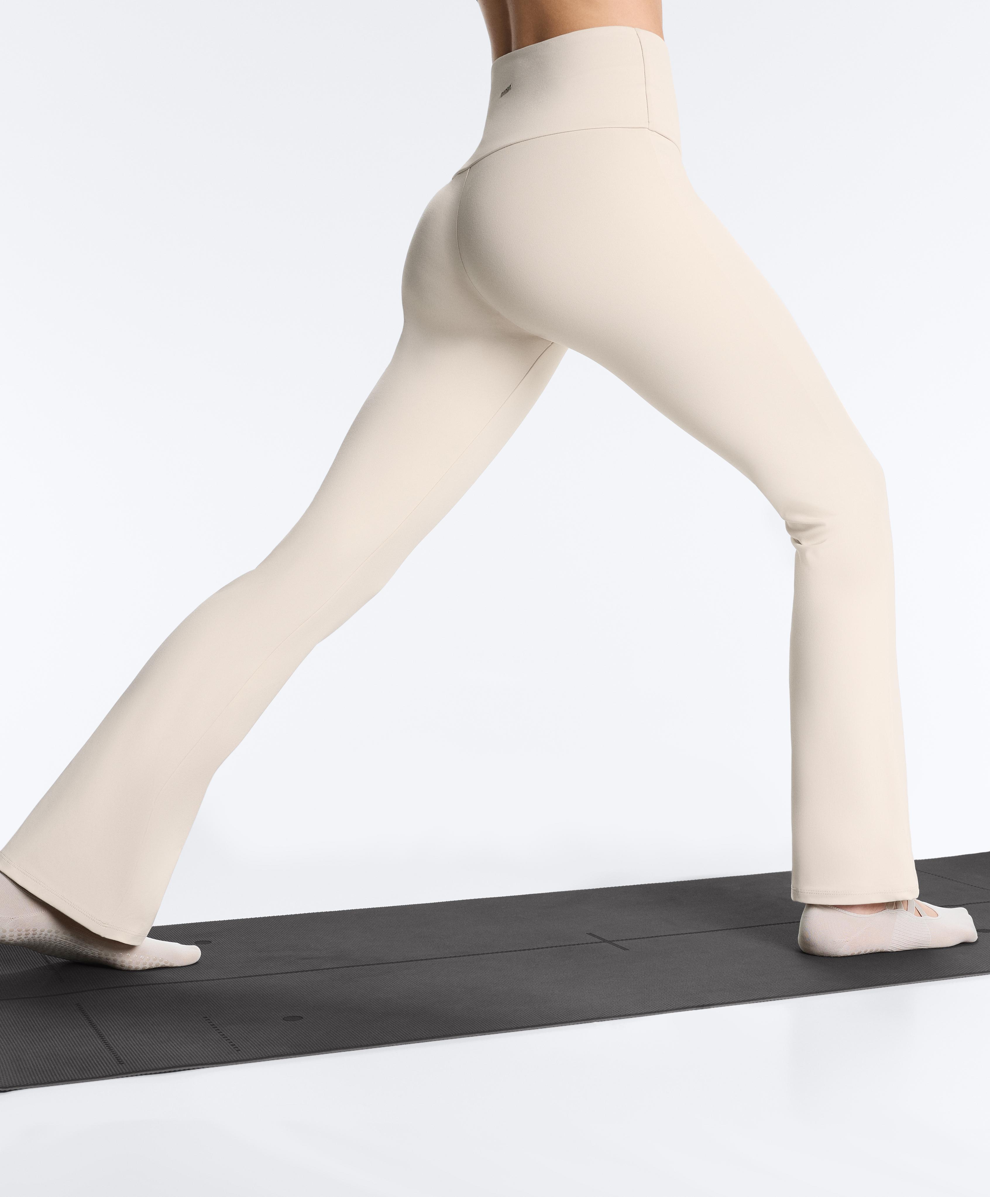 2 pairs of polyamide blend yoga and Pilates socks with double straps — MINK