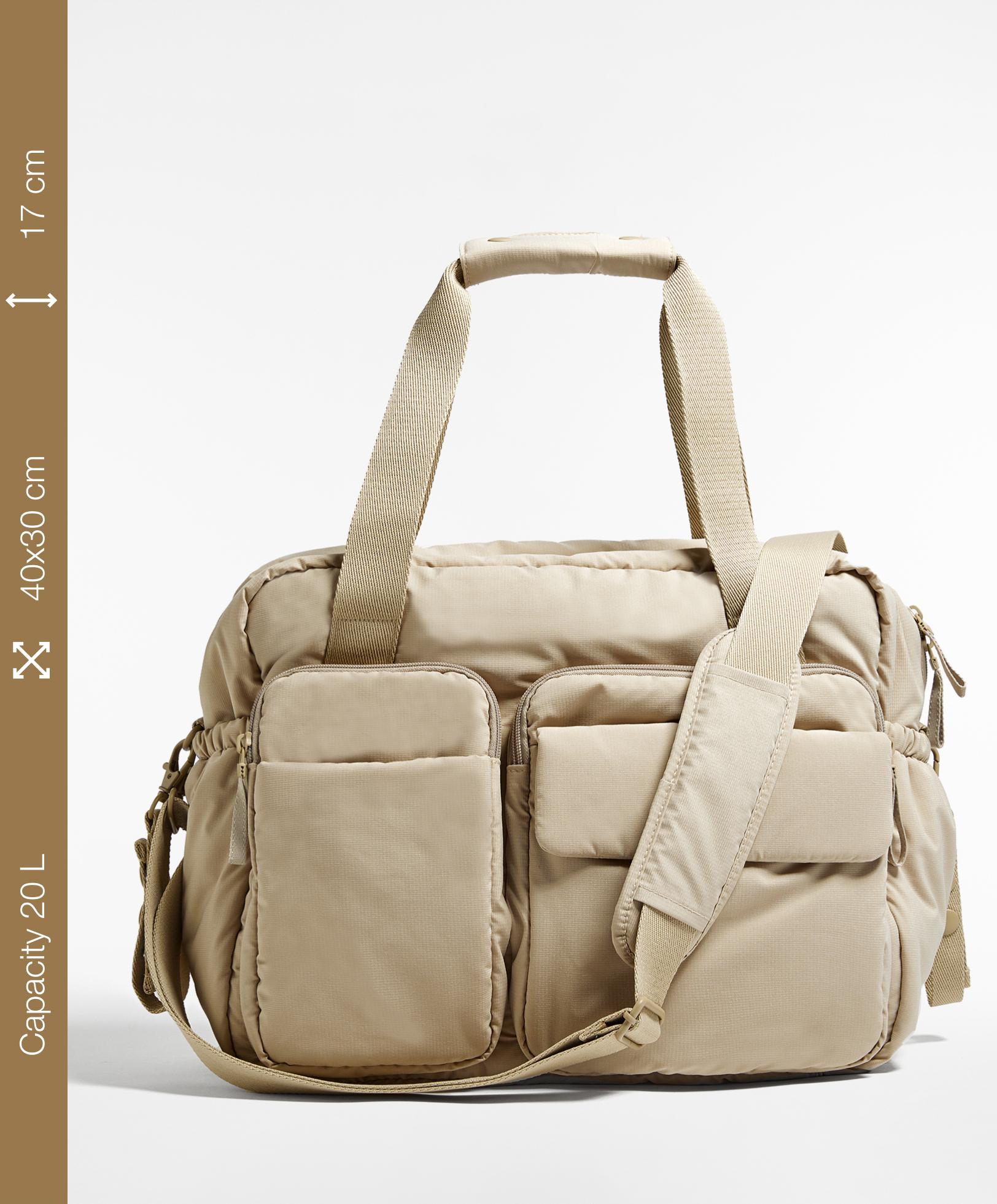 Maxi maternity bag — SAND