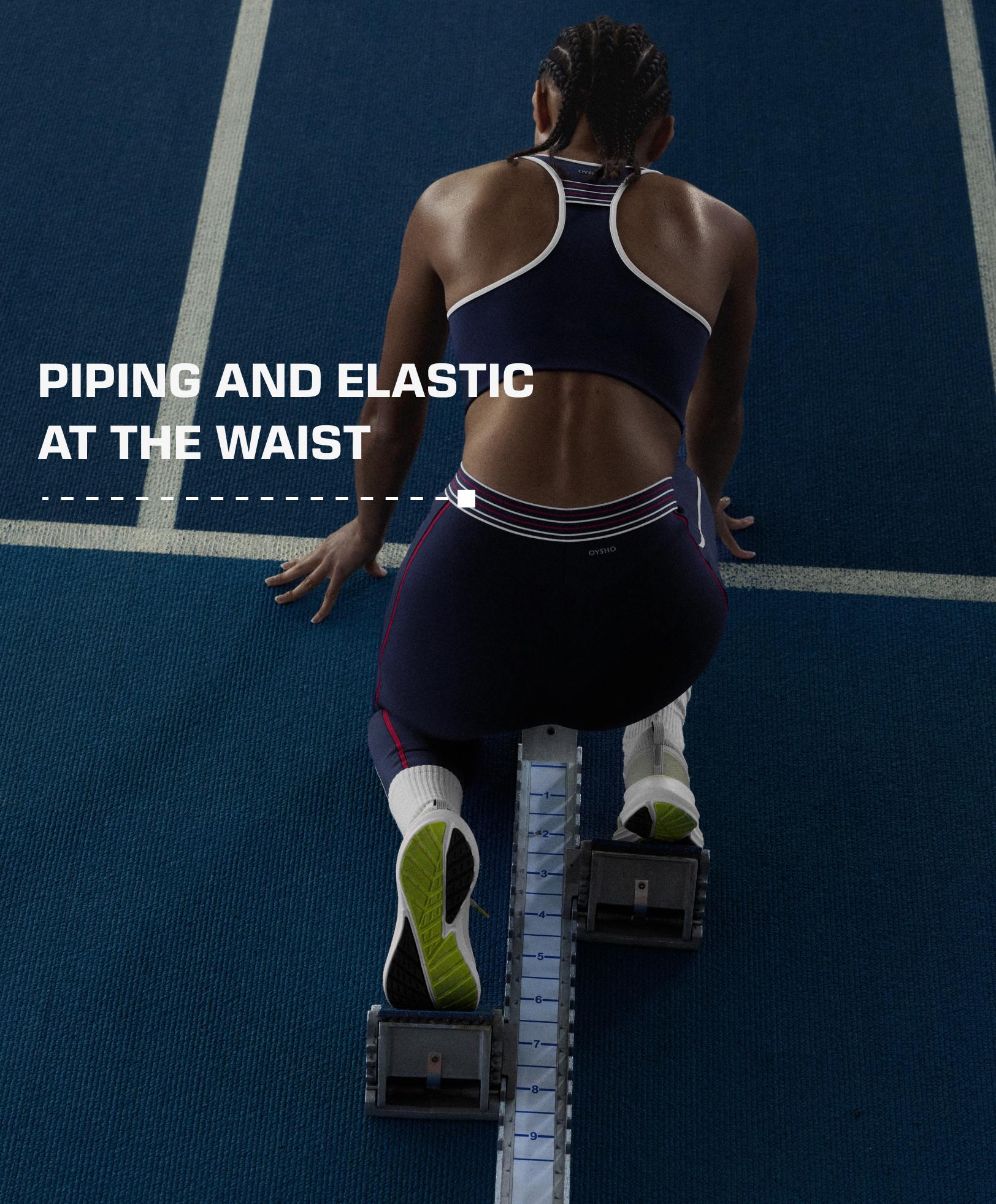 Legging 7/8 high rise Compressive core control 65 cm