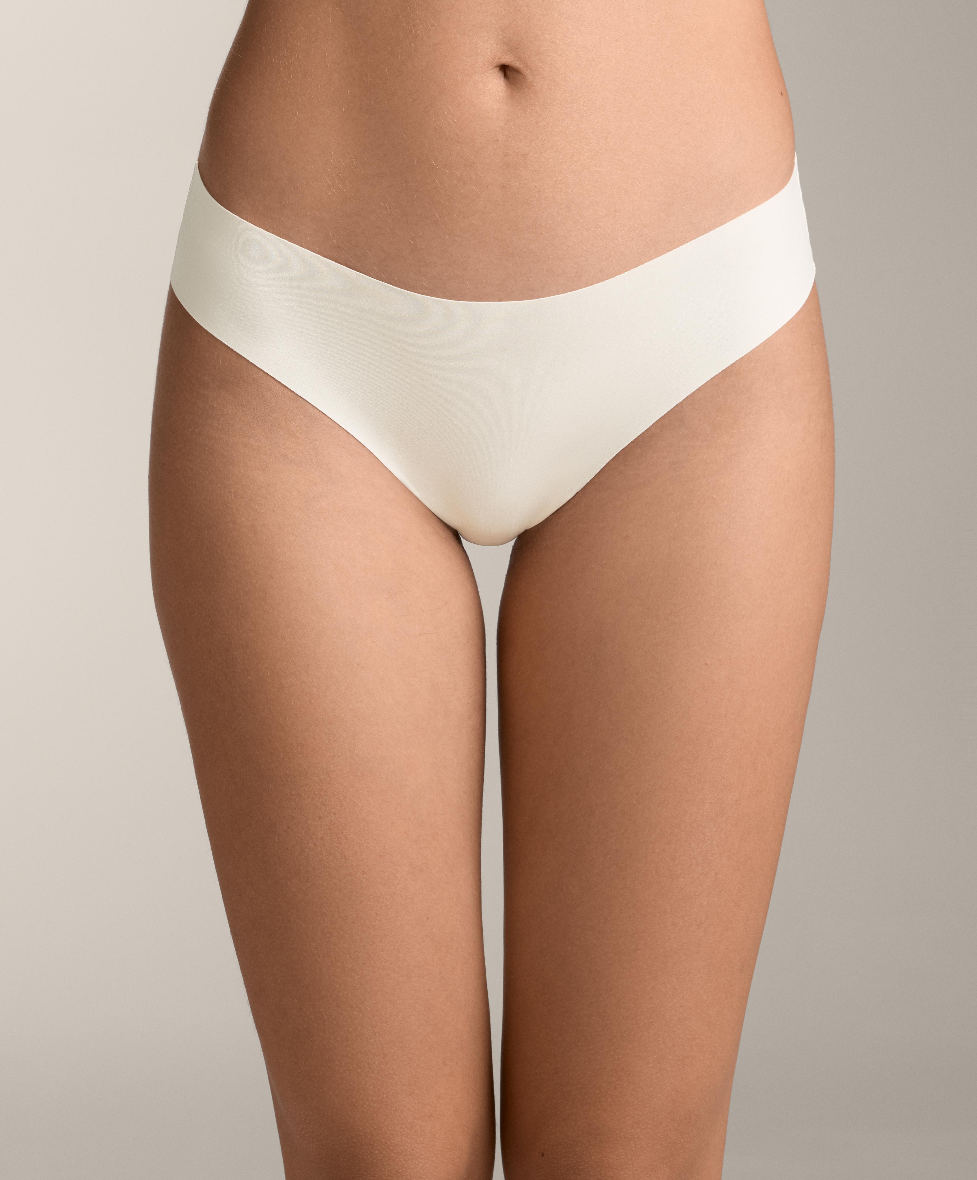 5 laser-cut polyamide blend Brazilian briefs