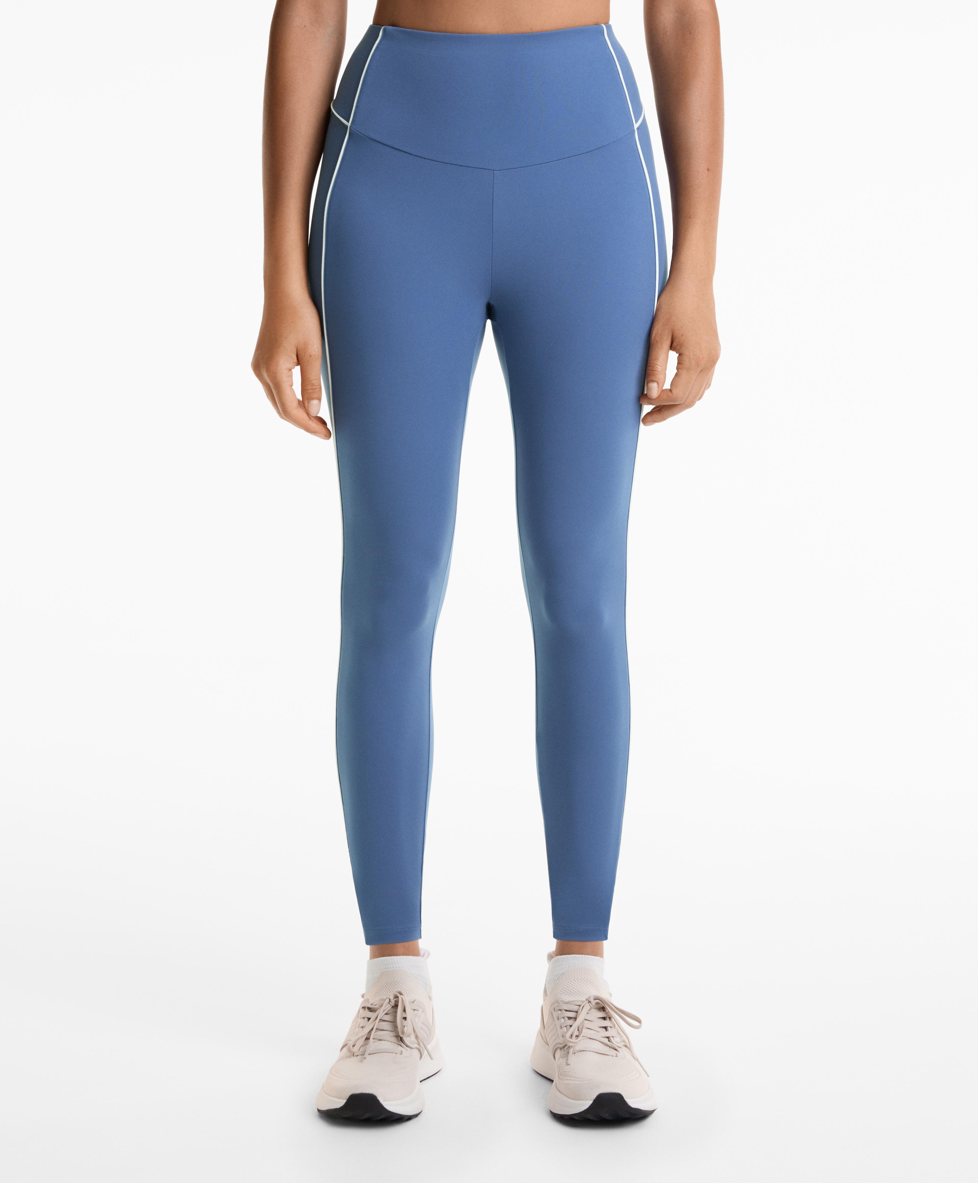 Comfortlux high rise piping 65cm ankle-length leggings