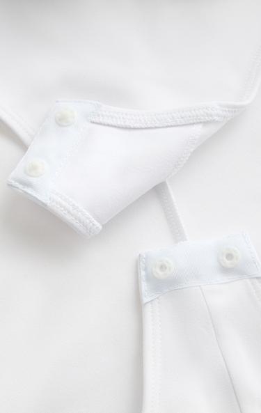 Open-back Comfortlux body — WHITE  10