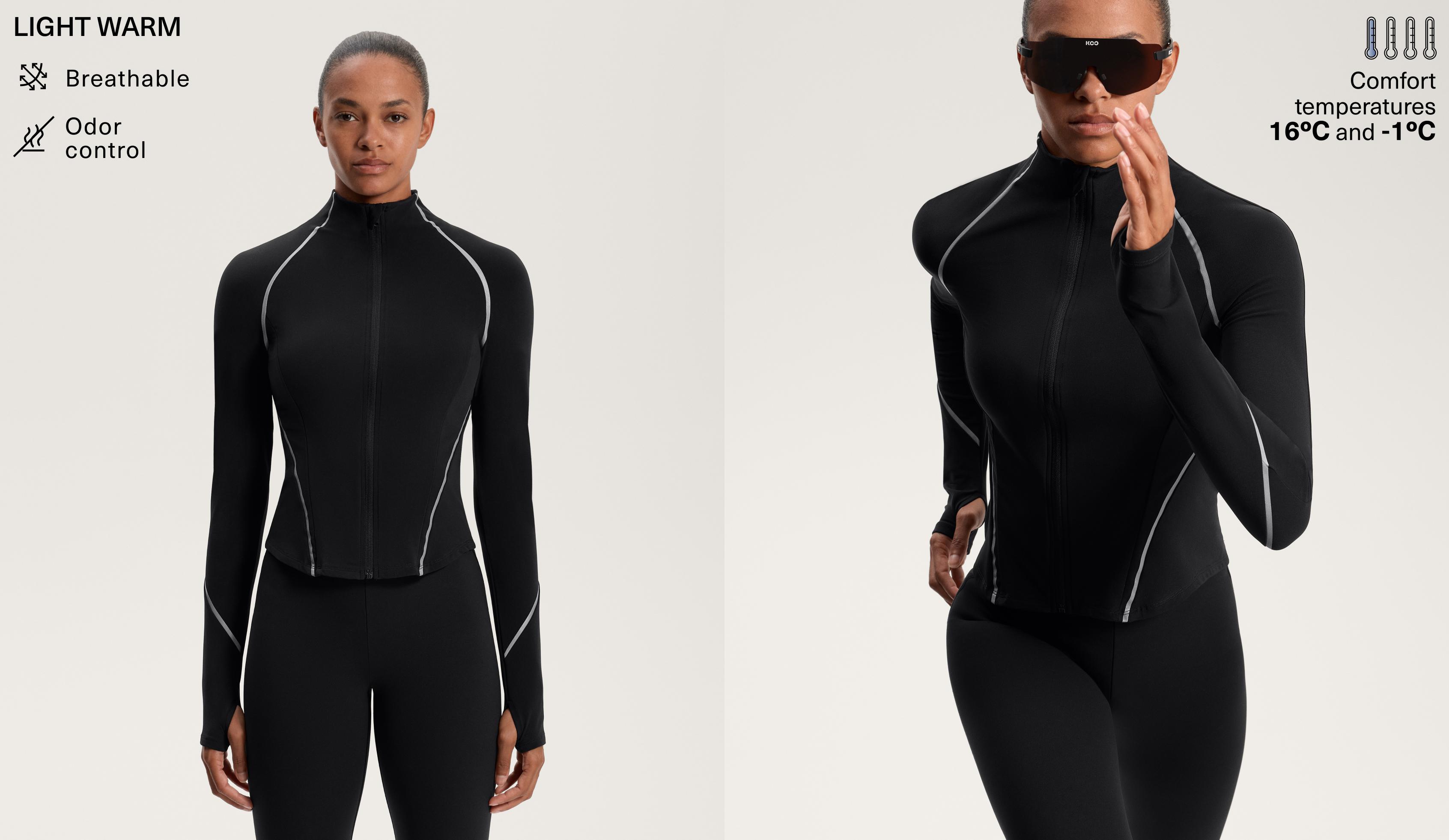 Легкая и теплая куртка со светоотражающими деталями - Распродажа Легкая и теплая куртка со светоотражающими деталями - Распродажа