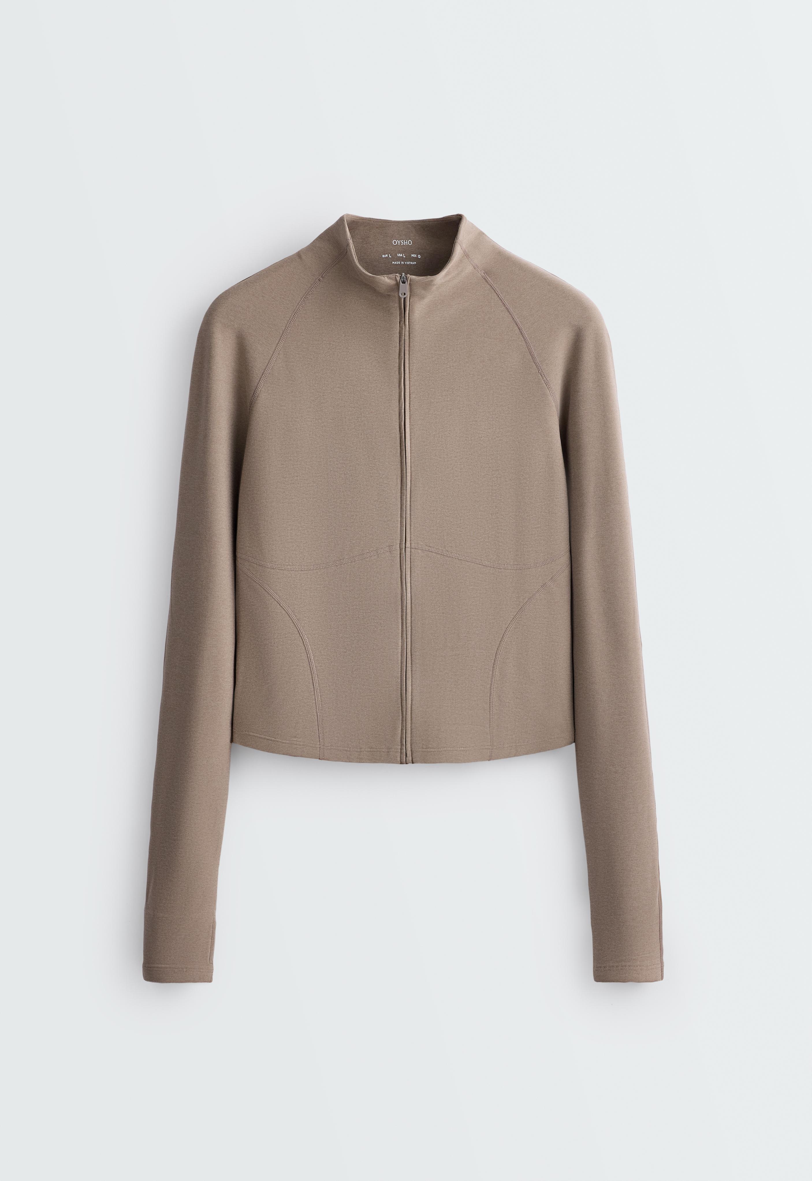 Veste technique coutures chinées