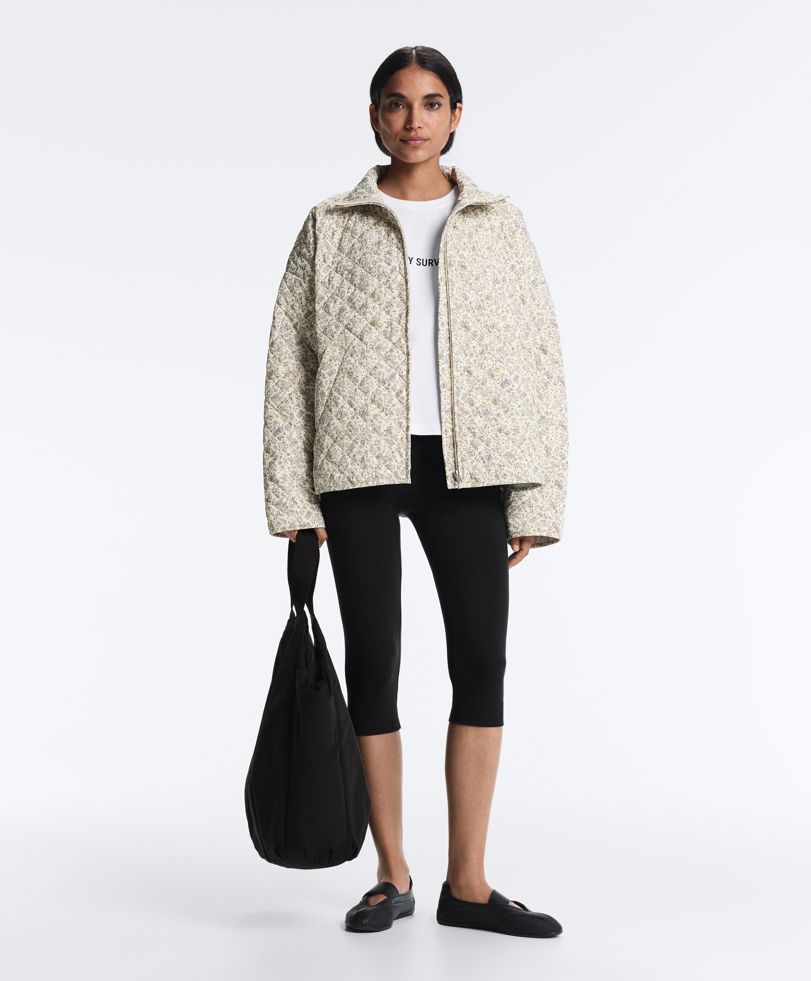 Water-repellent FELLEX® AEROGEL padded jacket — PALE ECRU