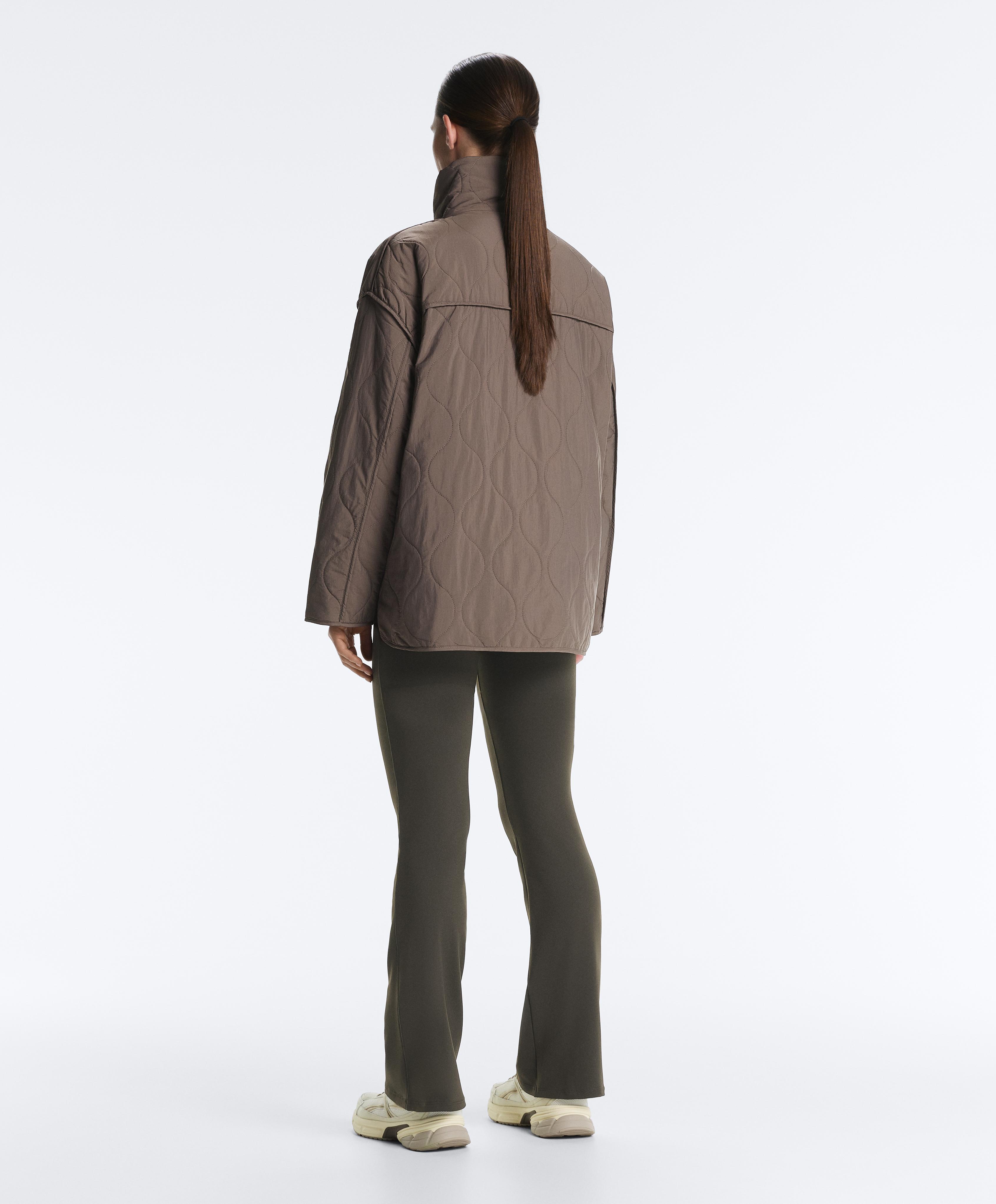 Water-repellent FELLEX® AEROGEL padded jacket — WASHED TAUPE-MAUVE