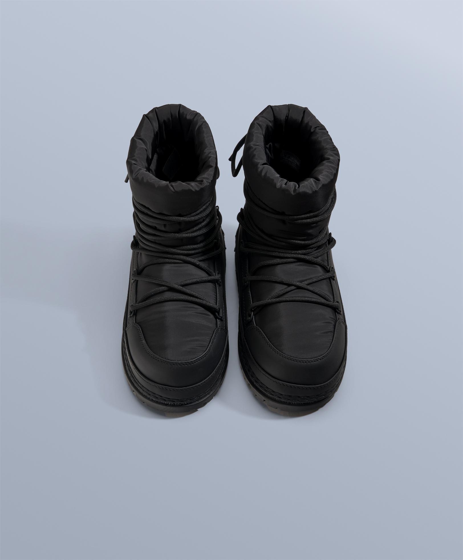 Nylon lace-up après-ski boots - Sale