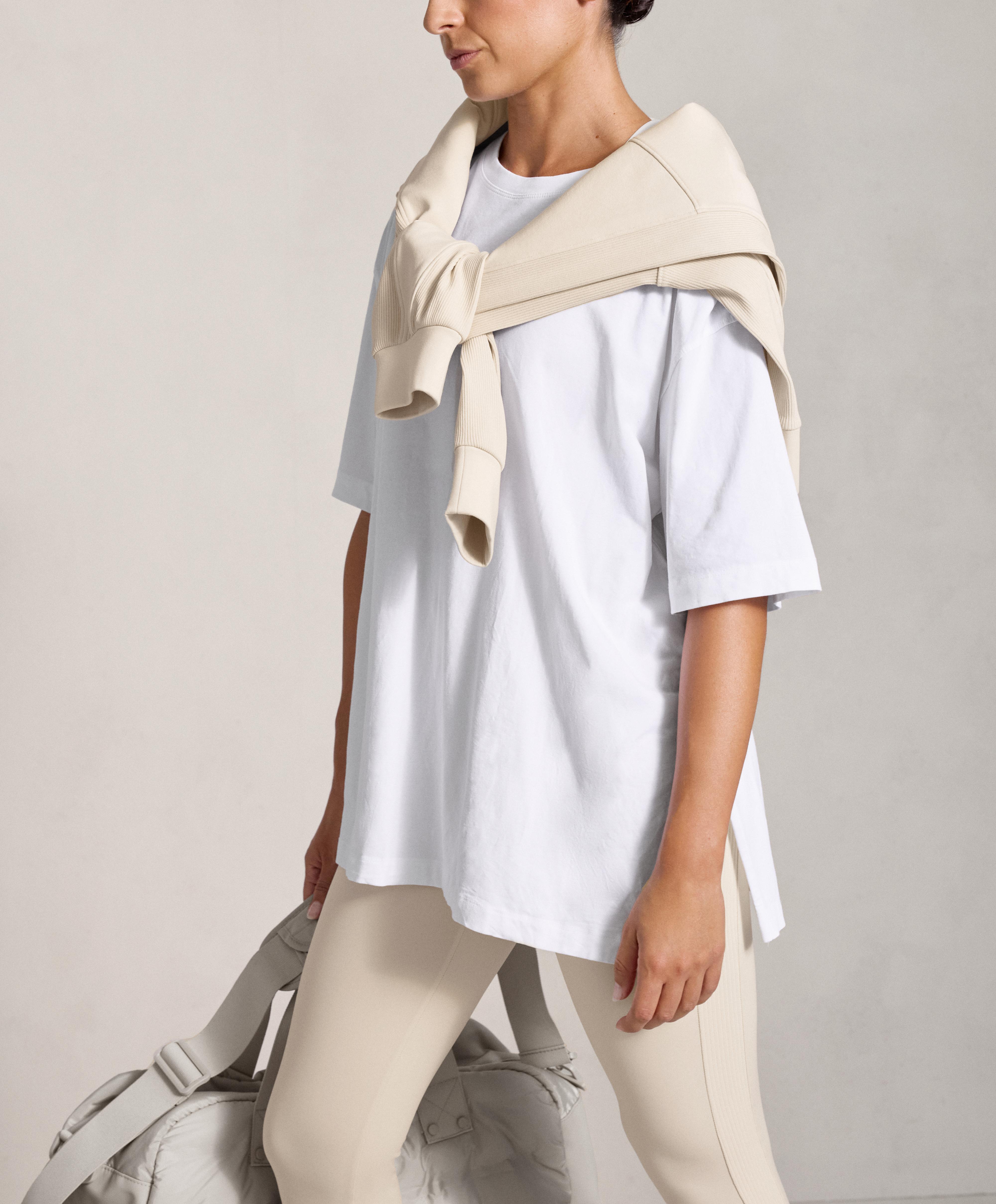 Short sleeve cotton blend T-shirt Short sleeve cotton blend T-shirt