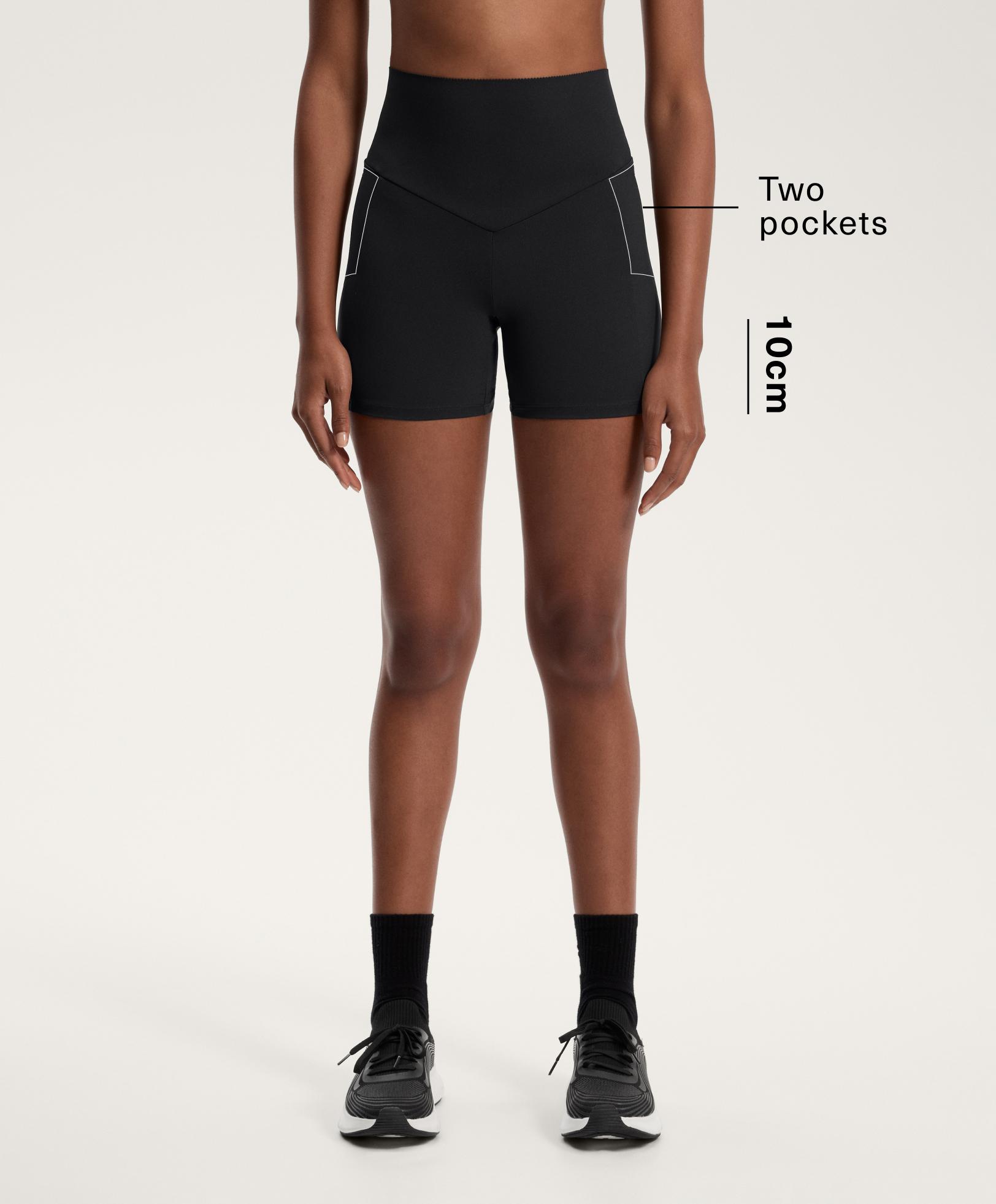 10cm Compressive pocket high rise hot pants 10cm Compressive pocket high rise hot pants
