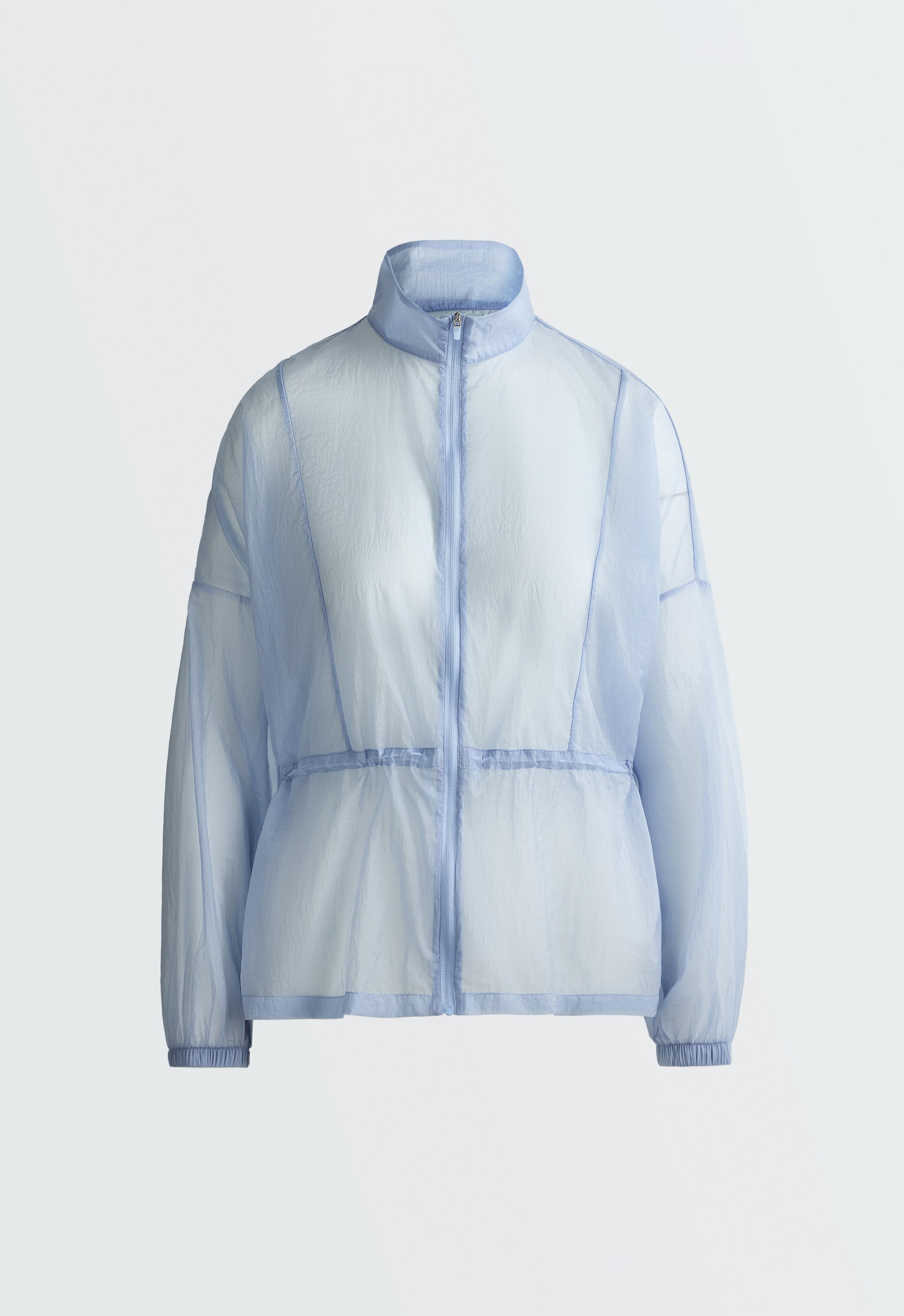 Lightweight track jacket — MID GREY-BLUE