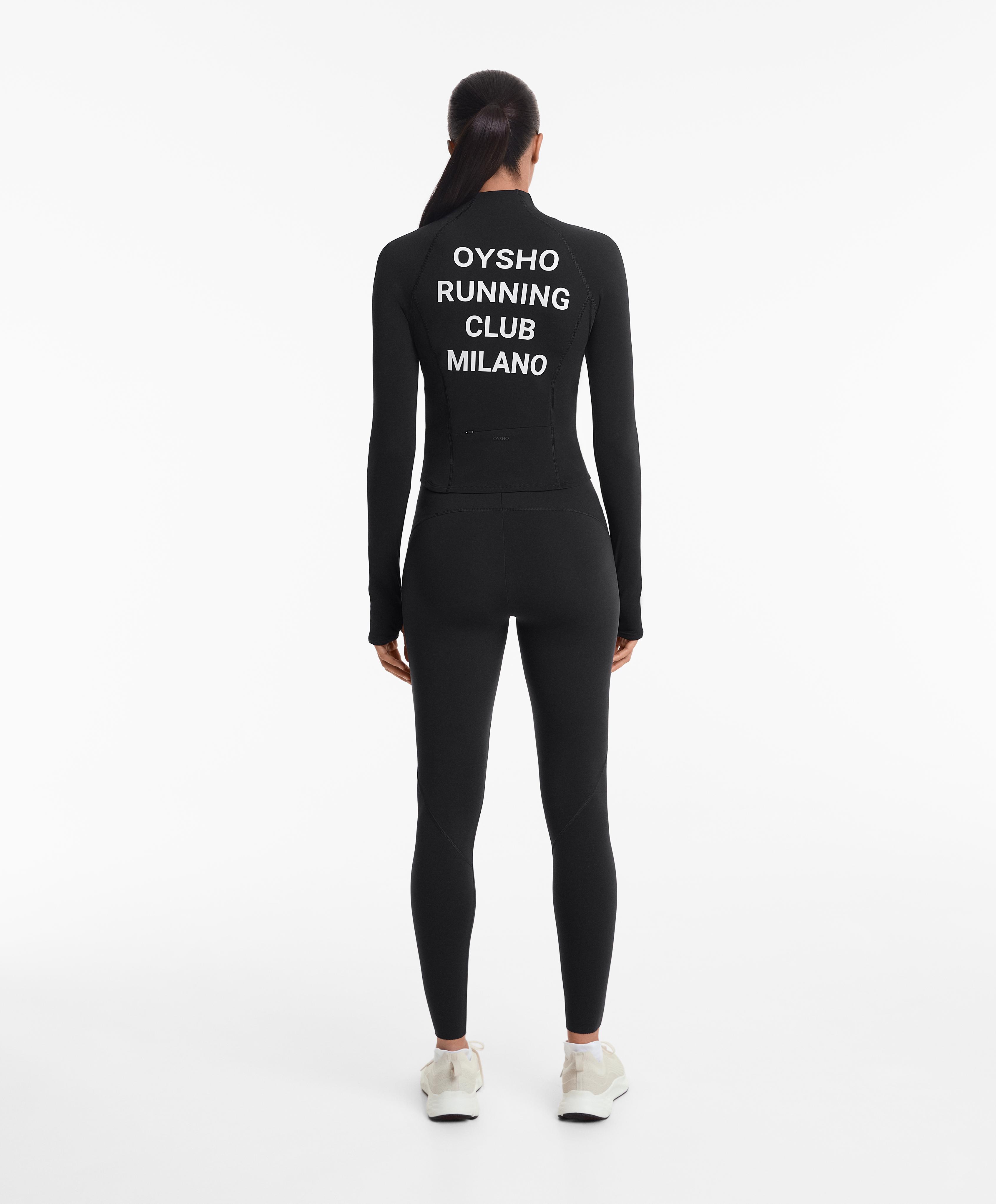 Veste technique light warm à coutures Oysho Running Club Milano Veste technique light warm à coutures Oysho Running Club Milano