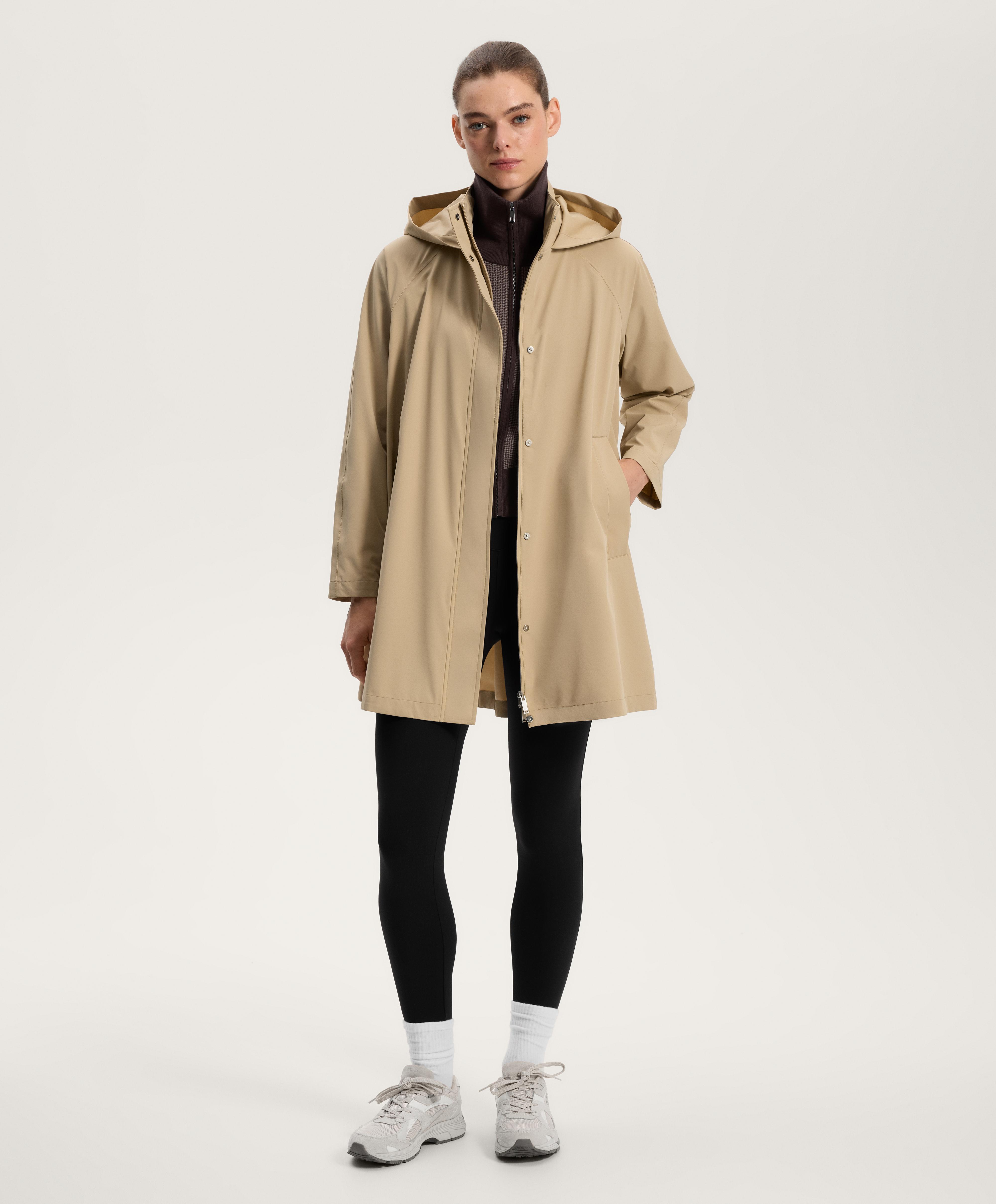 Veste cape midi extra légère imperméable 10k Veste cape midi extra légère imperméable 10k