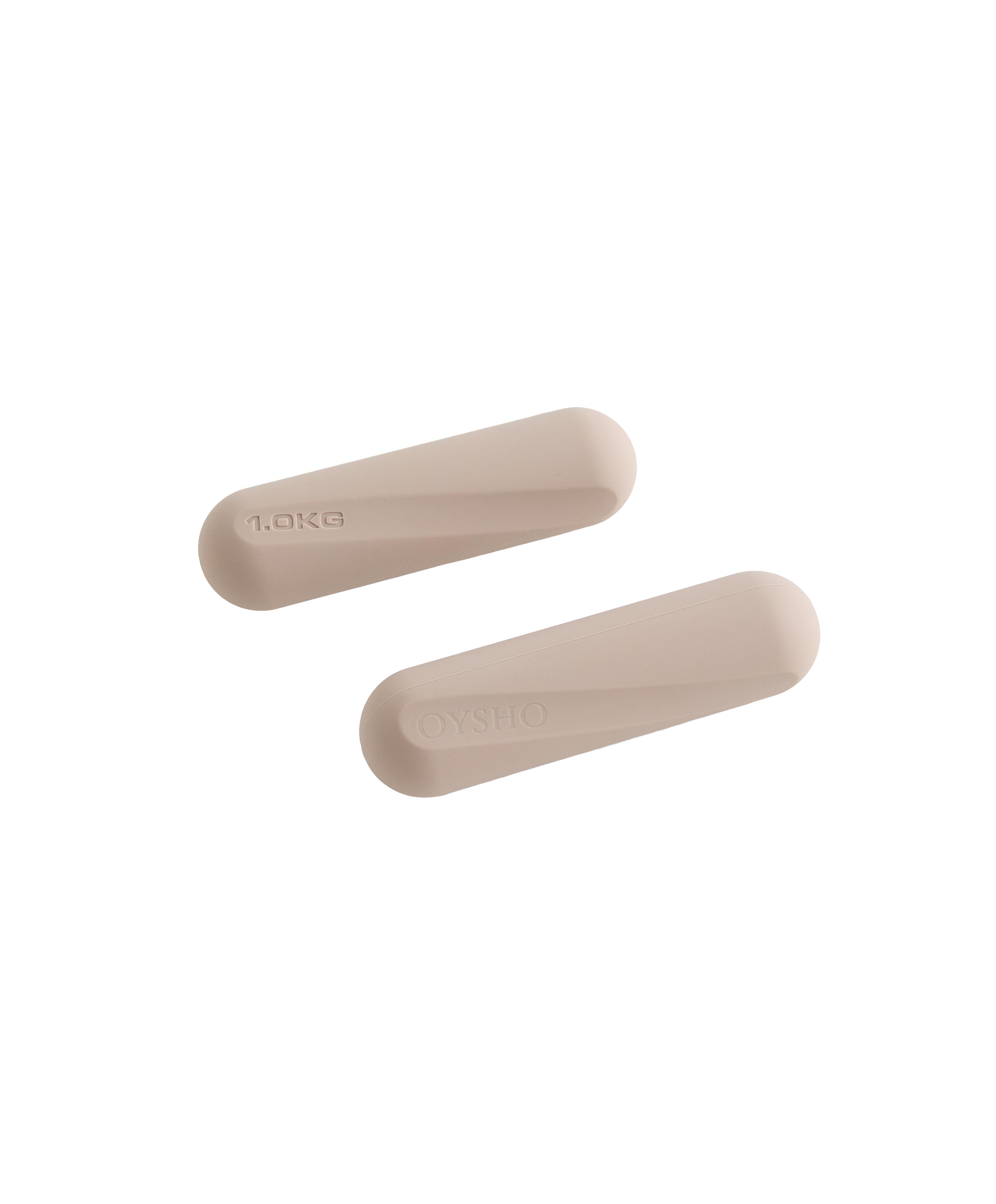 2 x 1kg bar weights — MID-MINK