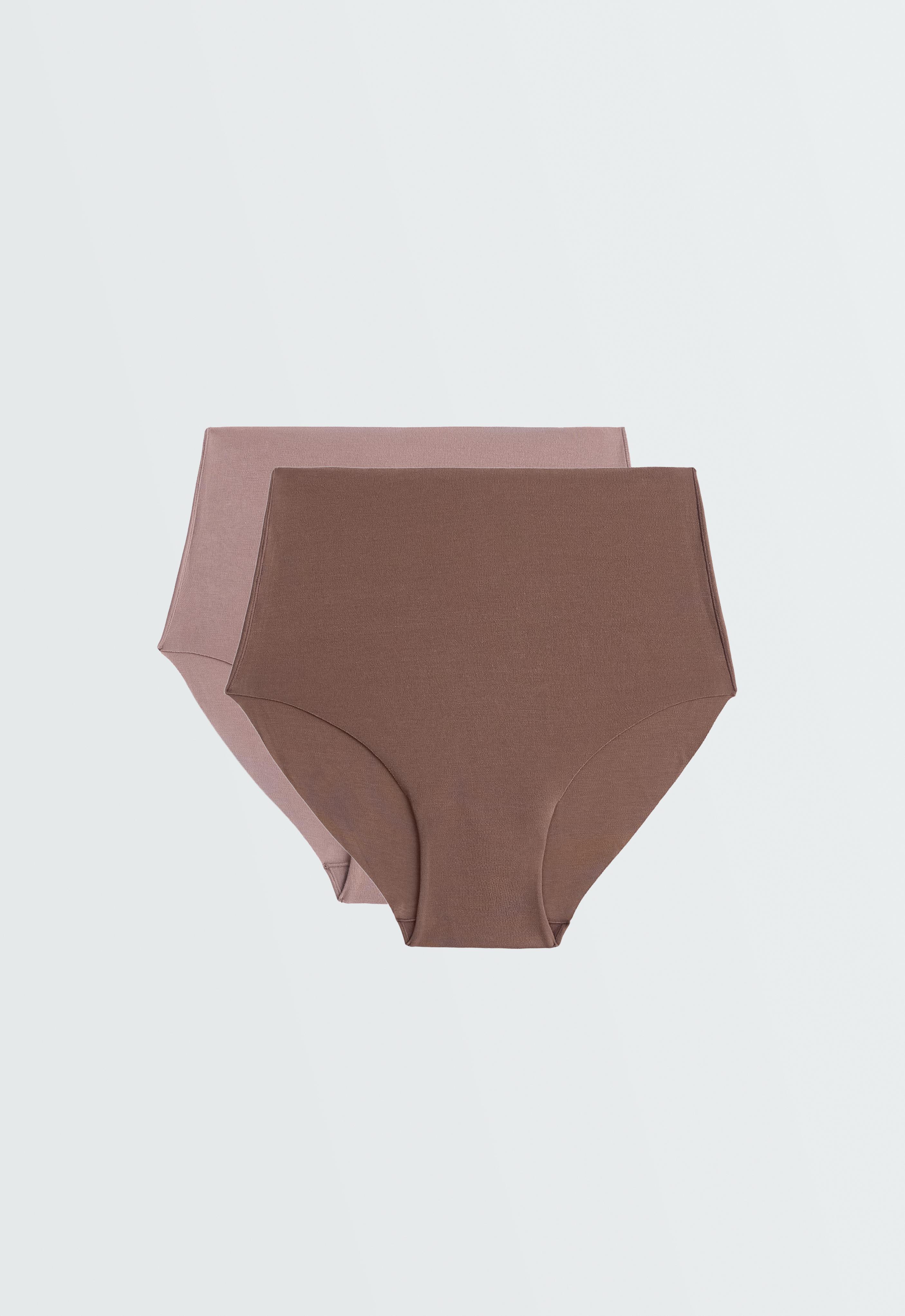 2 invisible cotton blend mid-rise classic briefs 2 invisible cotton blend mid-rise classic briefs