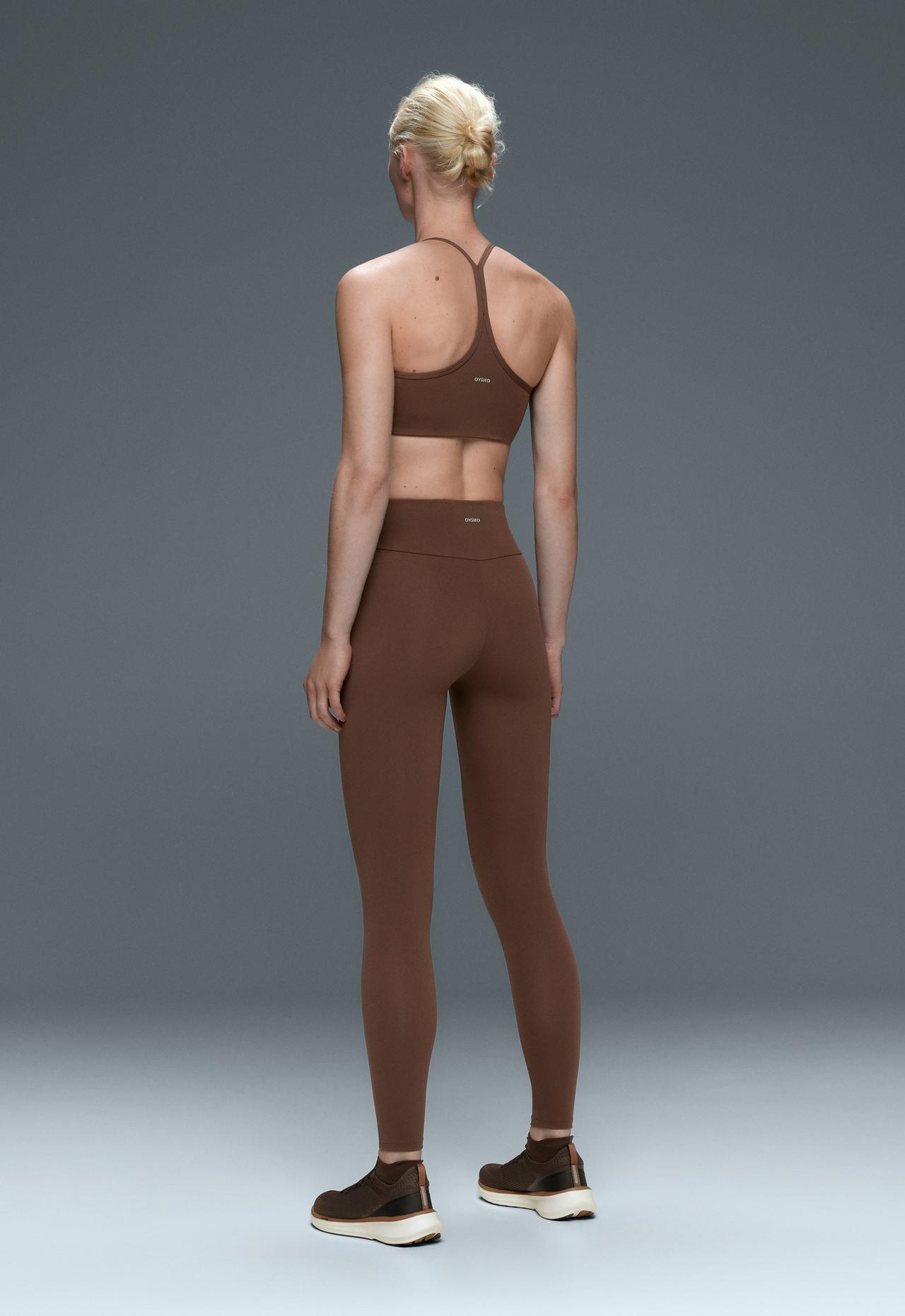 Ankle-length High rise Comfortlux leggings — COCOA