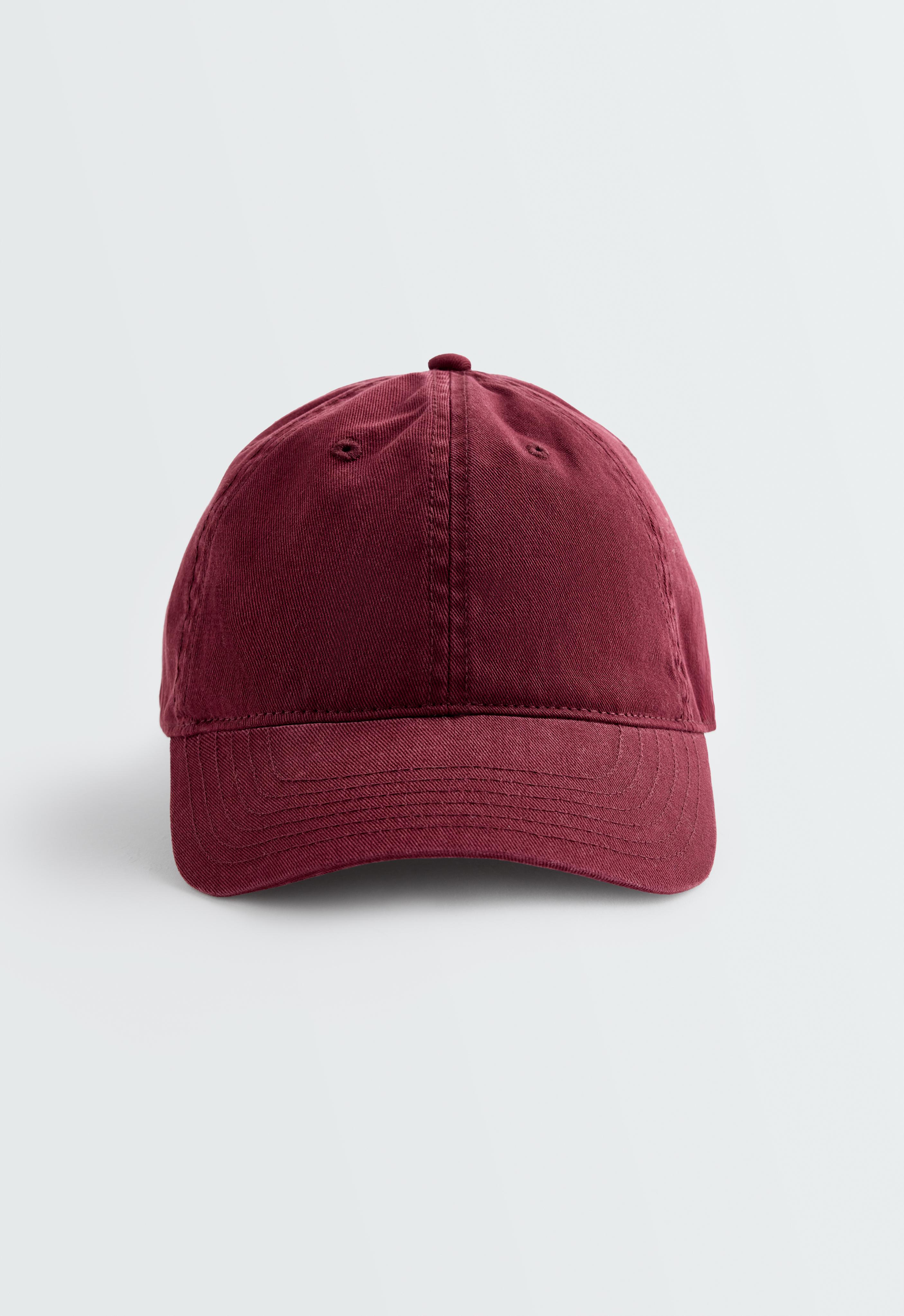 Washed-effect 100% cotton cap Washed-effect 100% cotton cap