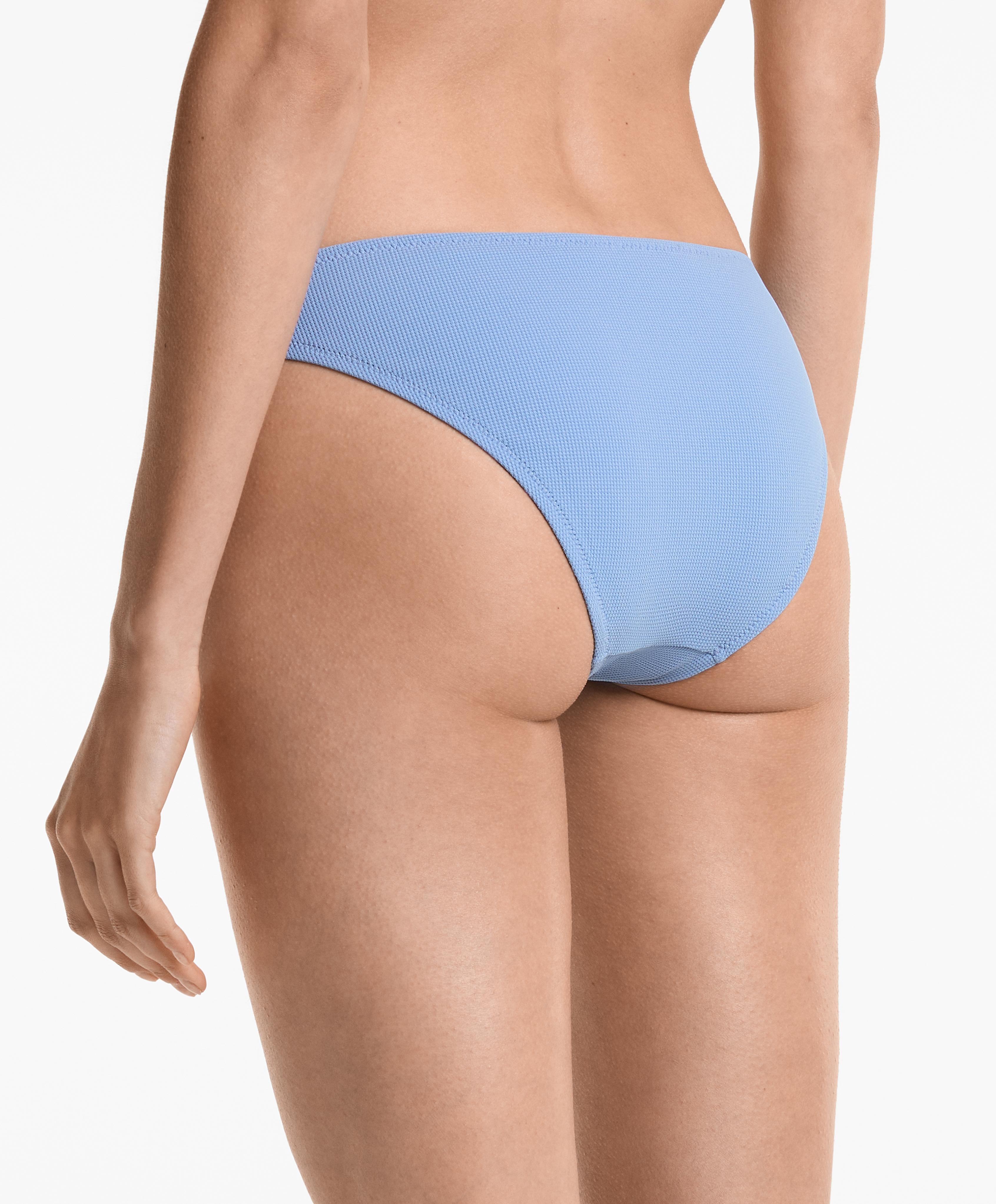 Bas de bikini classique en piqué - Soldes Bas de bikini classique en piqué - Soldes