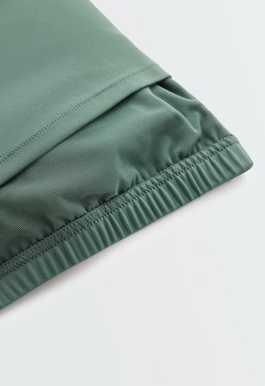 Comfortlux crossed-strap tank top — GREEN 12