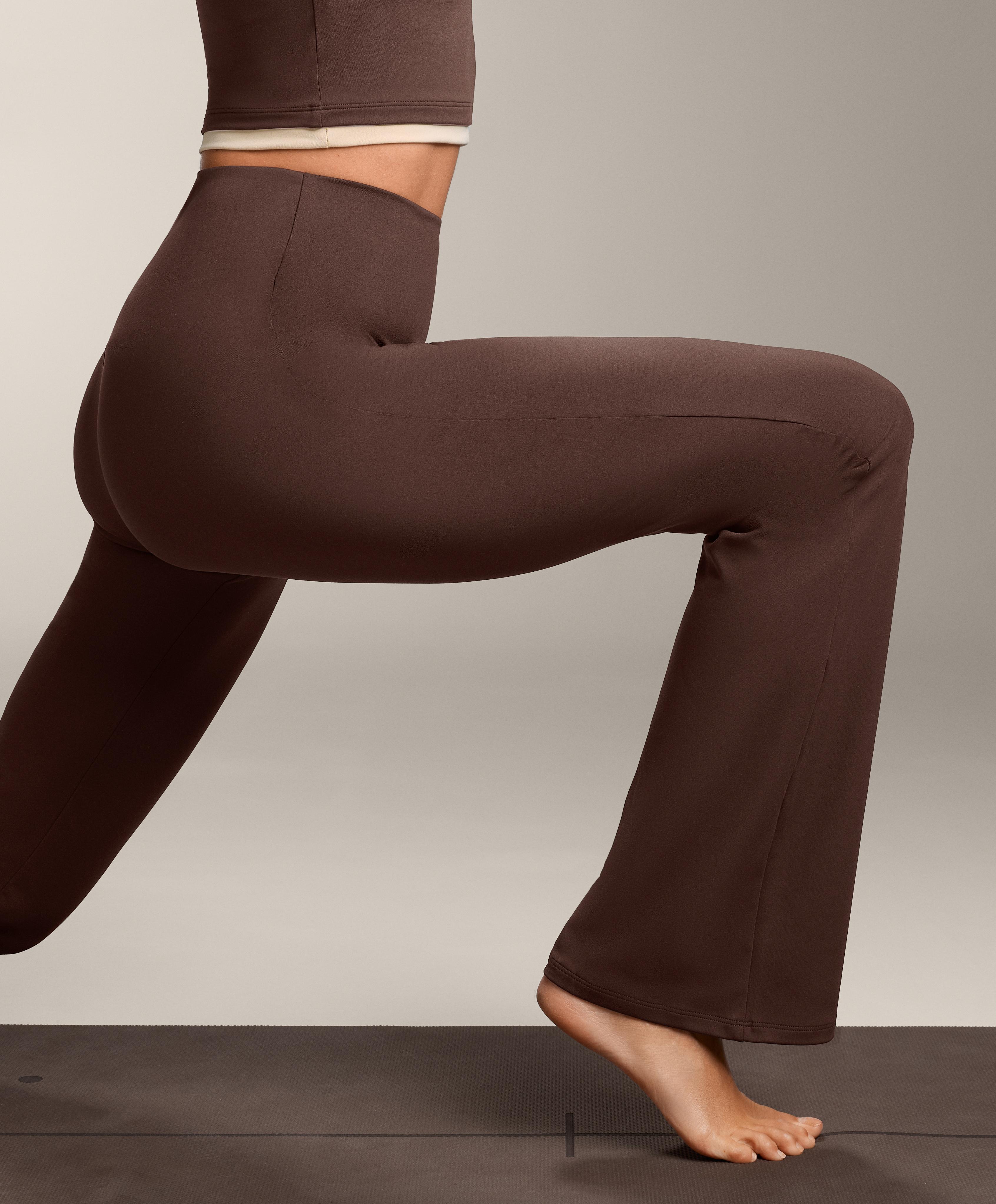 Calças flare high rise Comfortlux