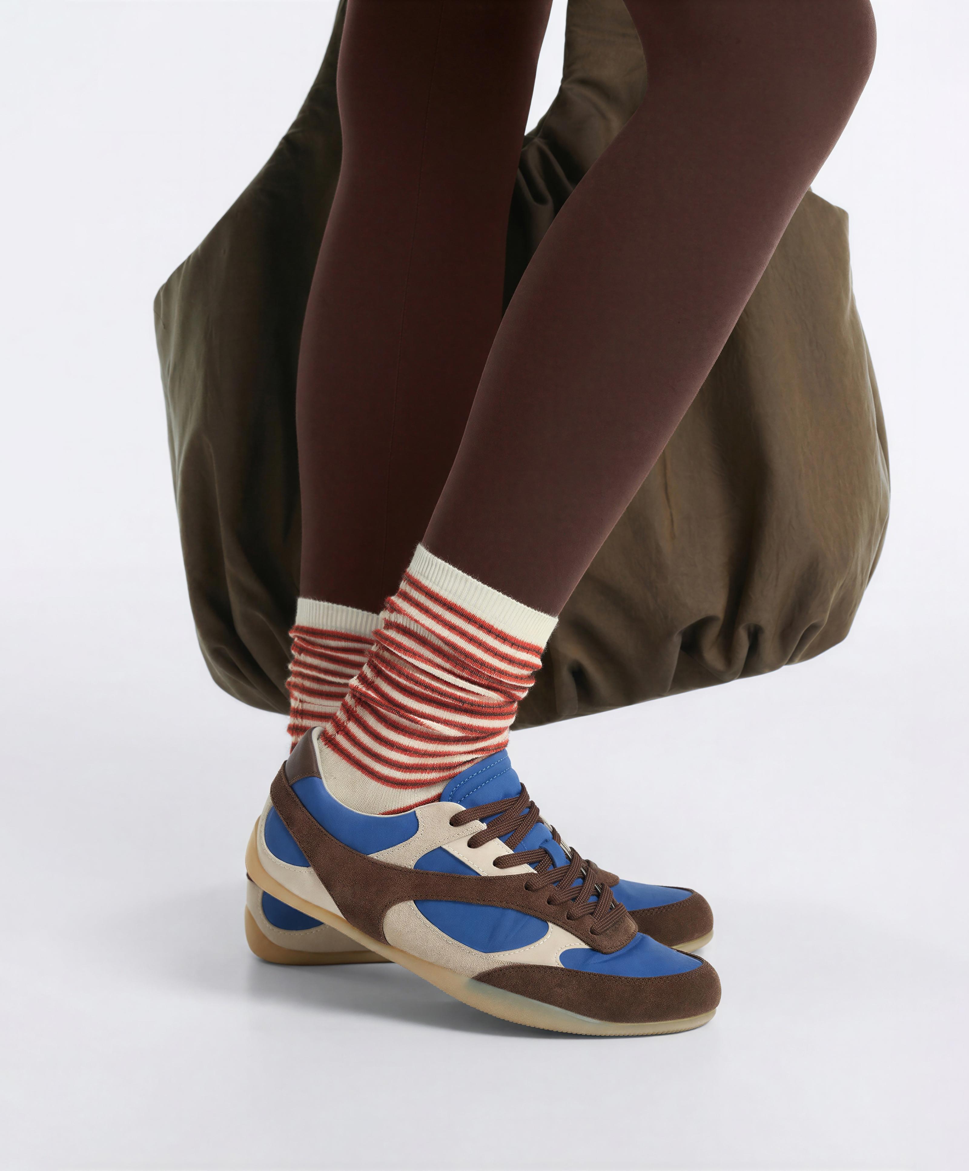 Retro-style trainers — BLUE