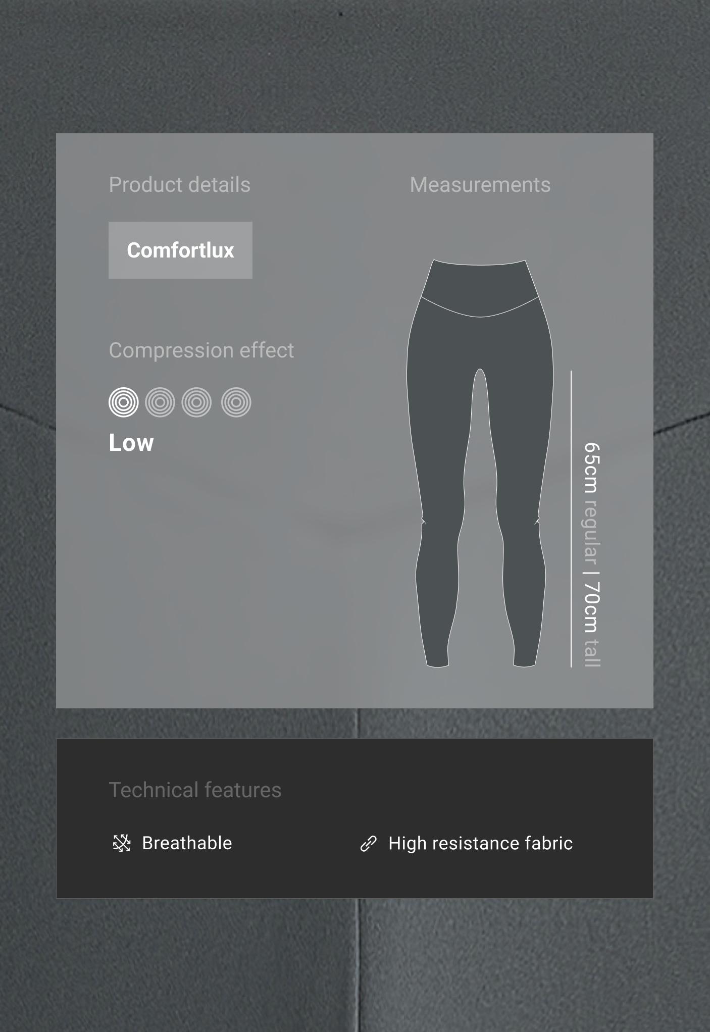 لغينغ Comfortlux بخصر عالٍ لغينغ Comfortlux بخصر عالٍ