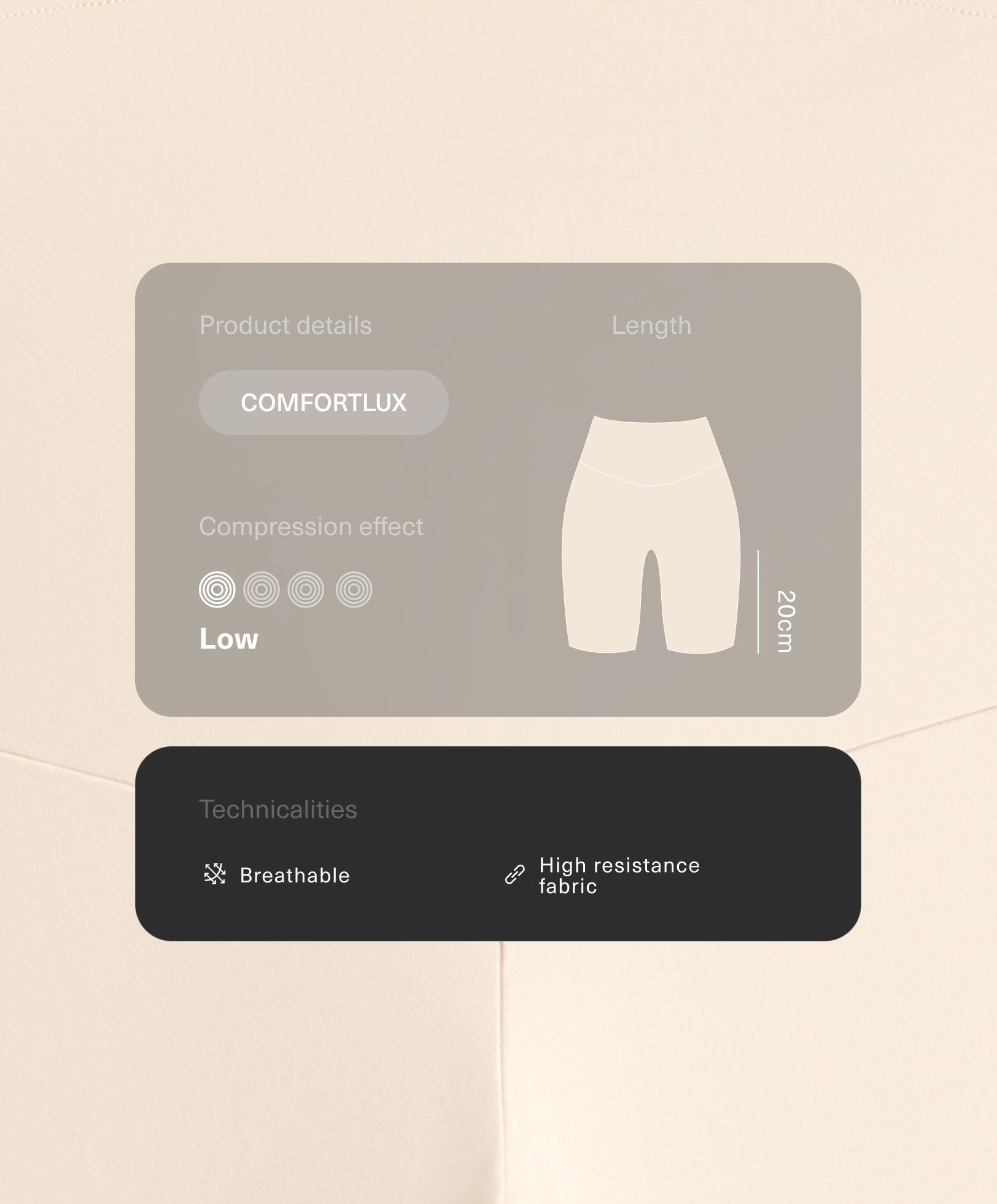 Maternity Comfortlux 20cm cycle leggings Maternity Comfortlux 20cm cycle leggings