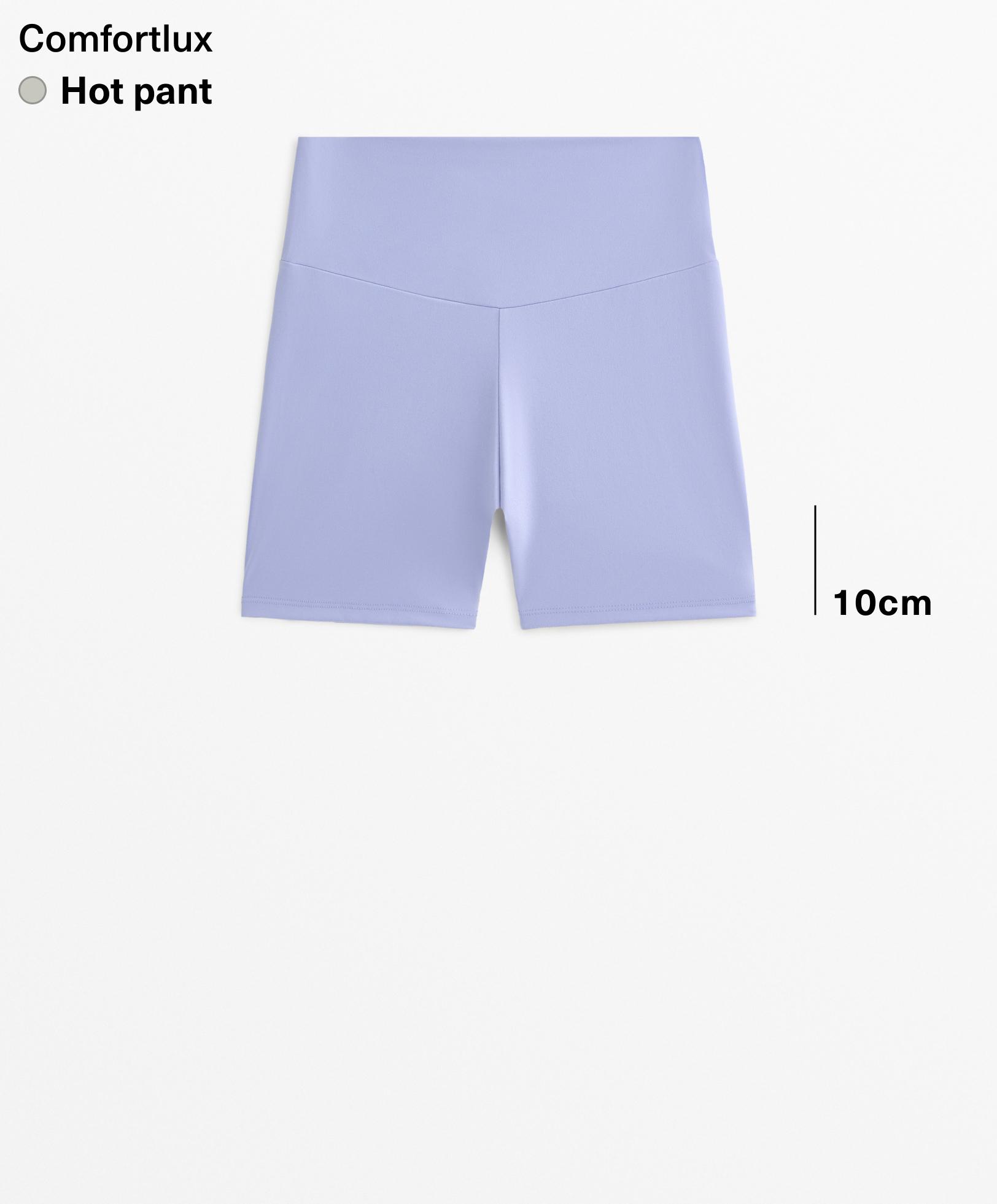 Comfortlux high-rise 10cm hot pants