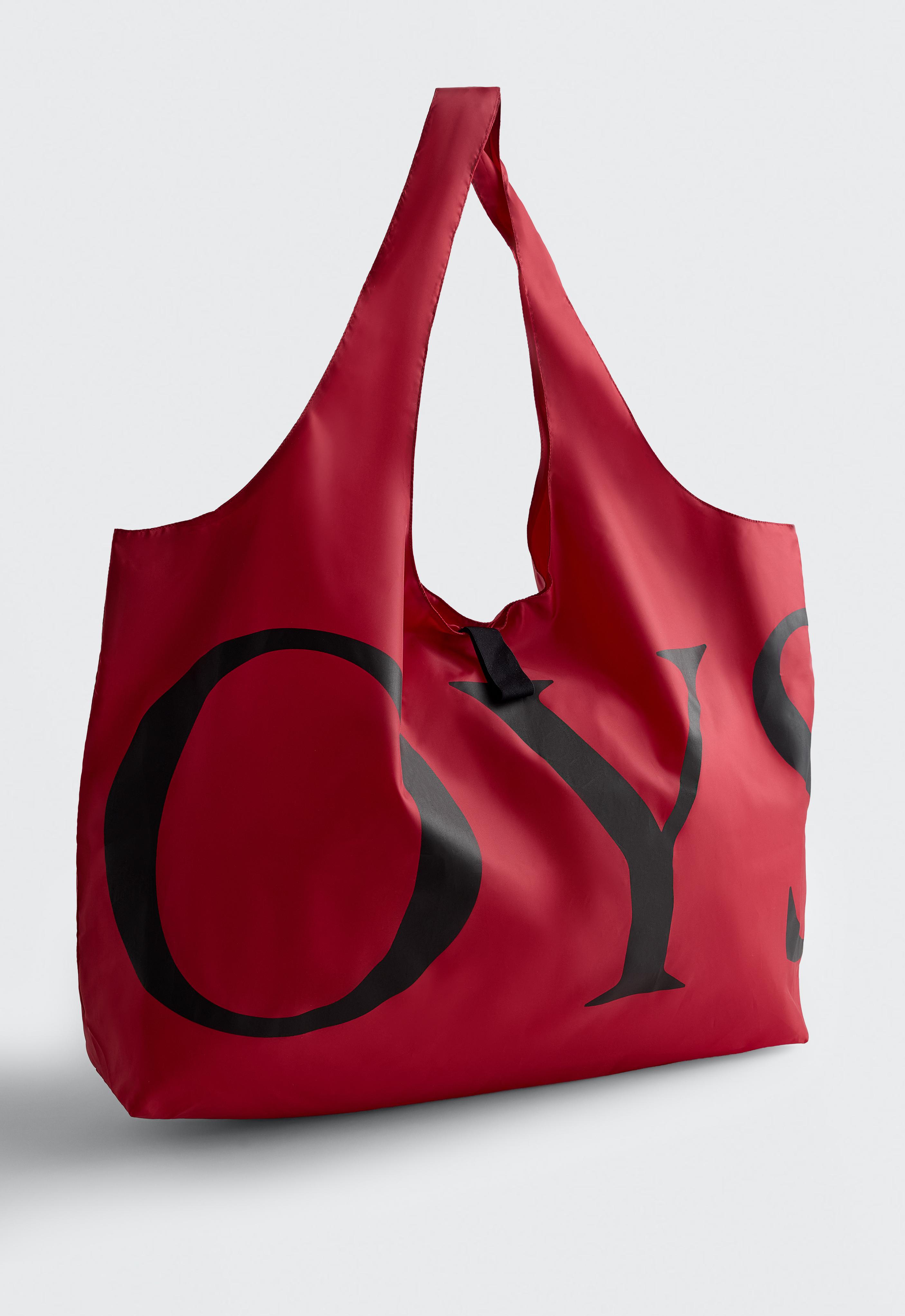 OYSHO Packable Bag — RED
