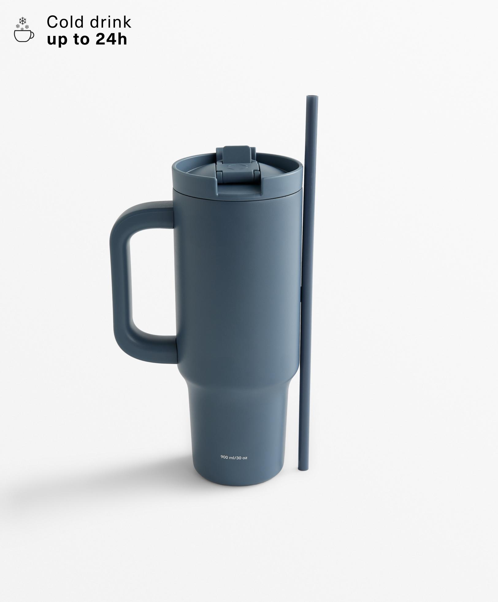 Tumbler bottle with handle