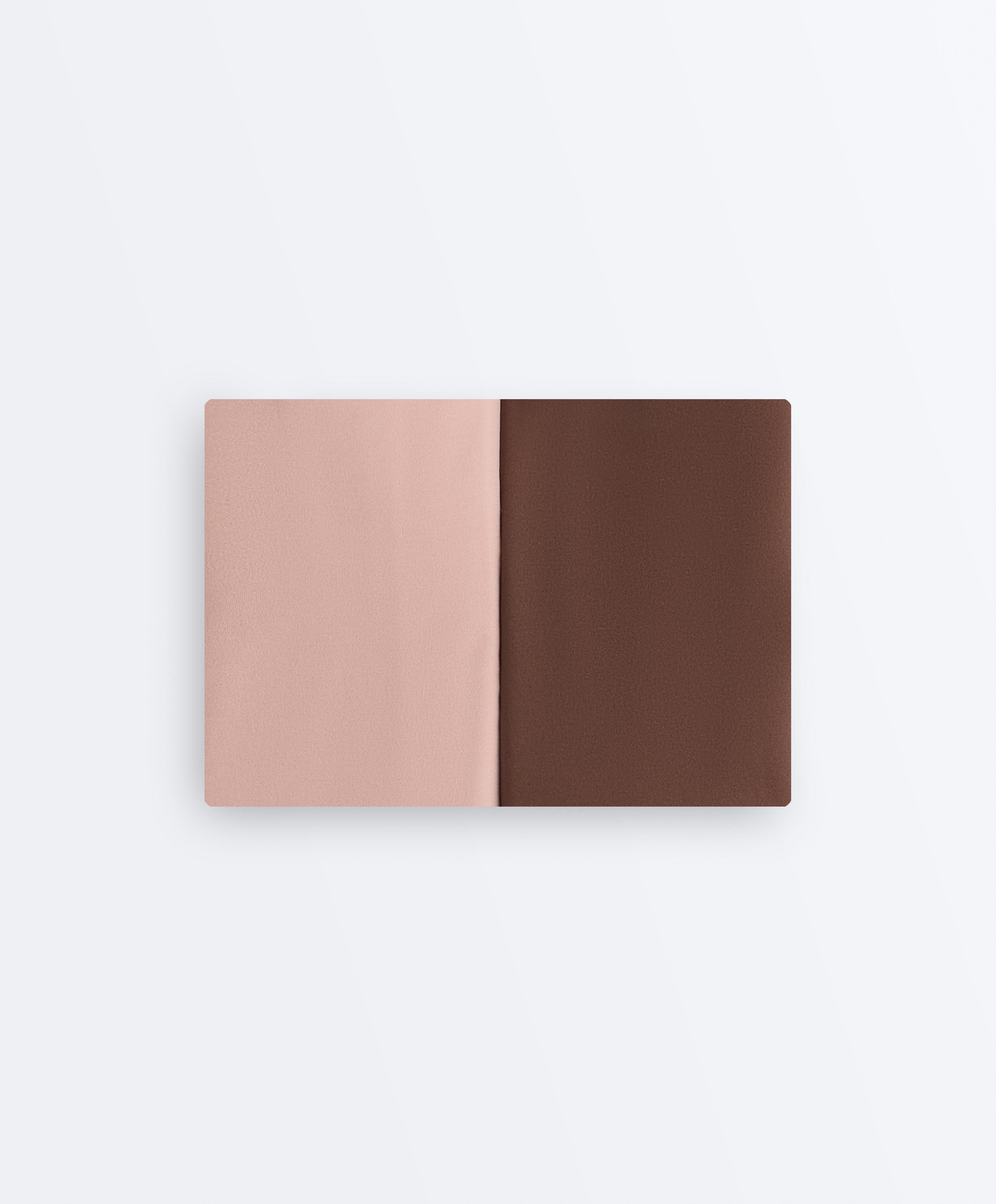 2 invisible polyamide blend medium-support high-rise briefs — DARK BROWN
