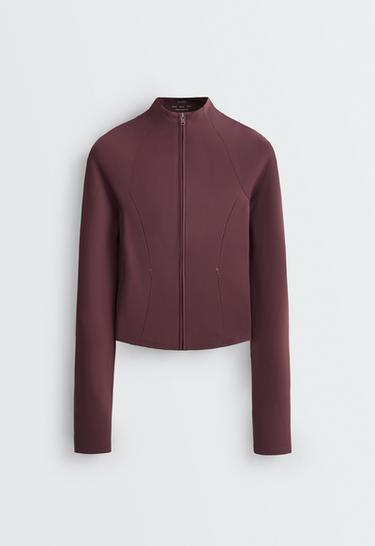 Light warm technical jacket — PLUM 7