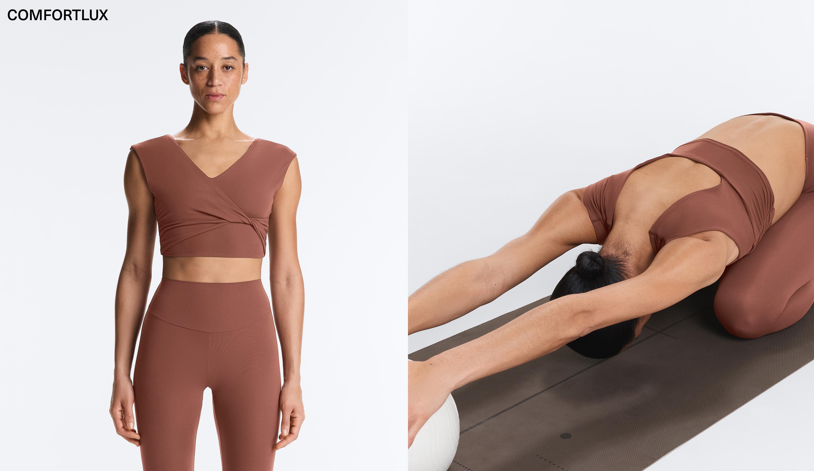 Crossover Comfortlux tank top — MAHOGANY