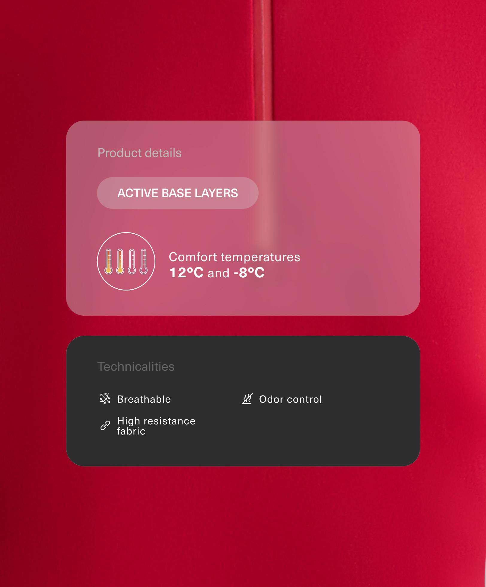 Thermal base layer half-zip top - Sale