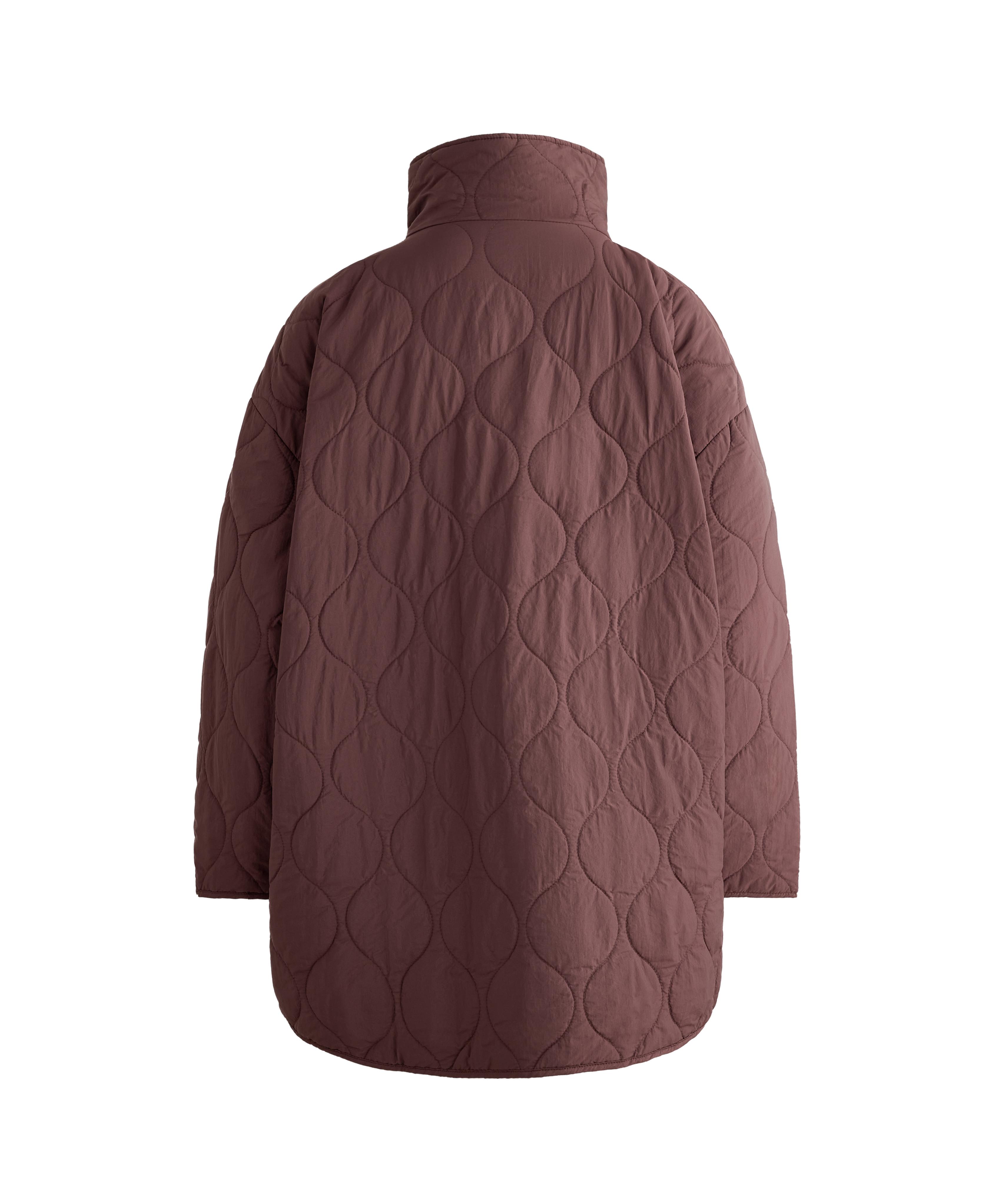 Lightweight, water-repellent FELLEX® AEROGEL padded oversize jacket