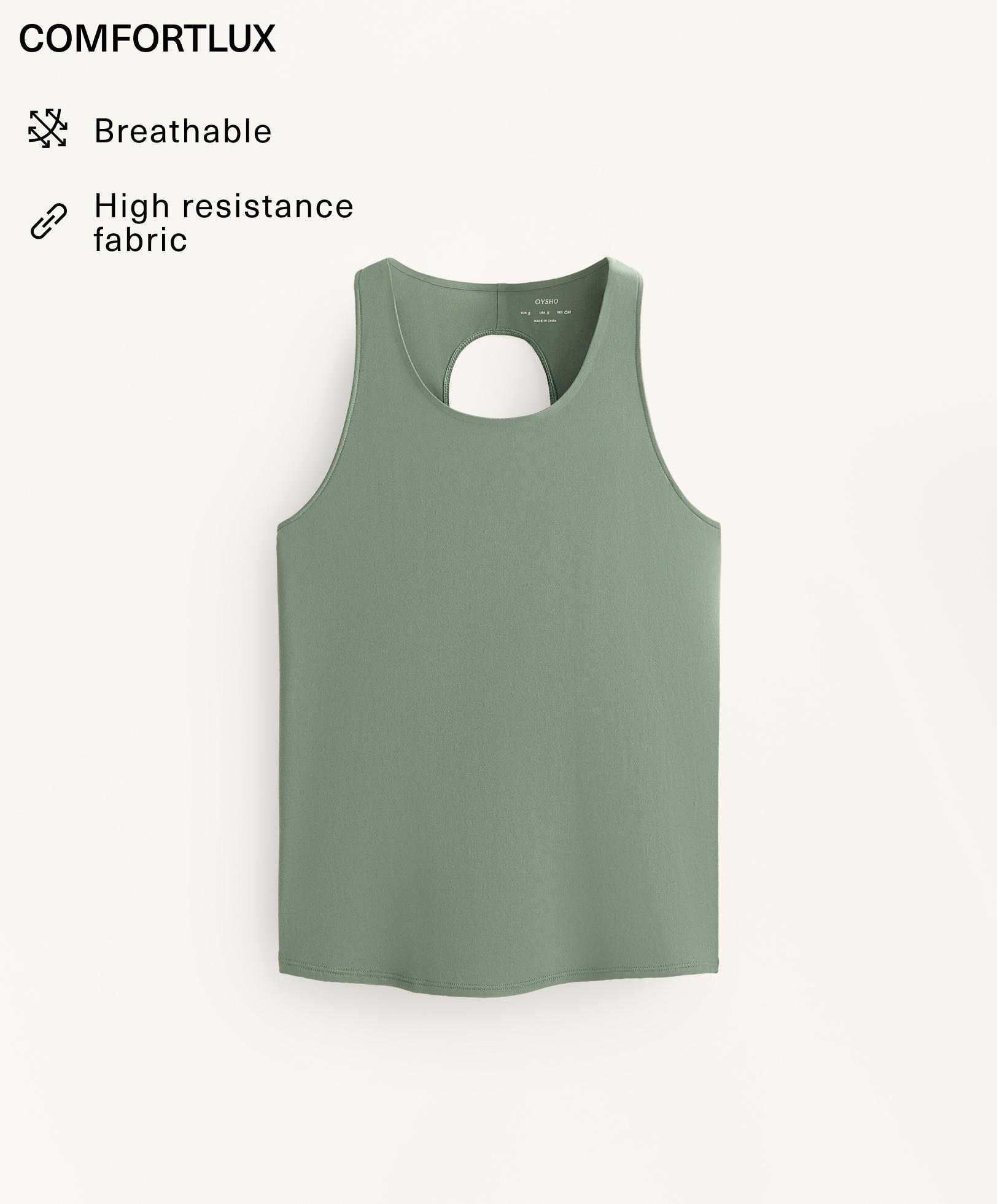 Cross-back comfortlux T-shirt