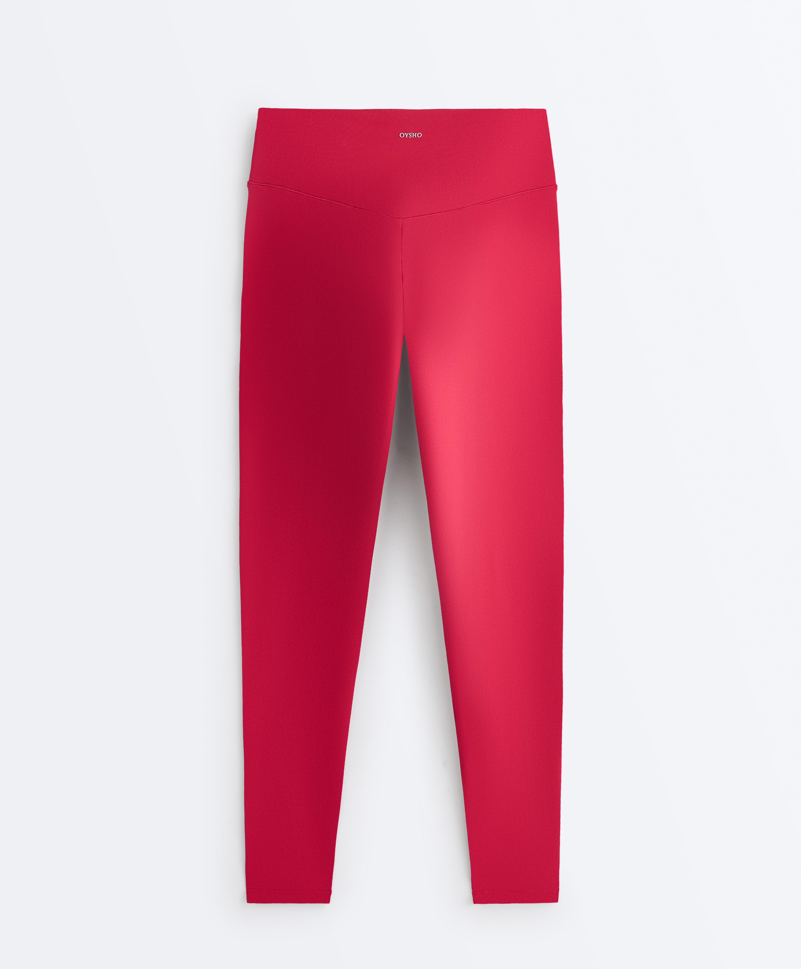 Evermove high-rise ankle-length leggings — RED
